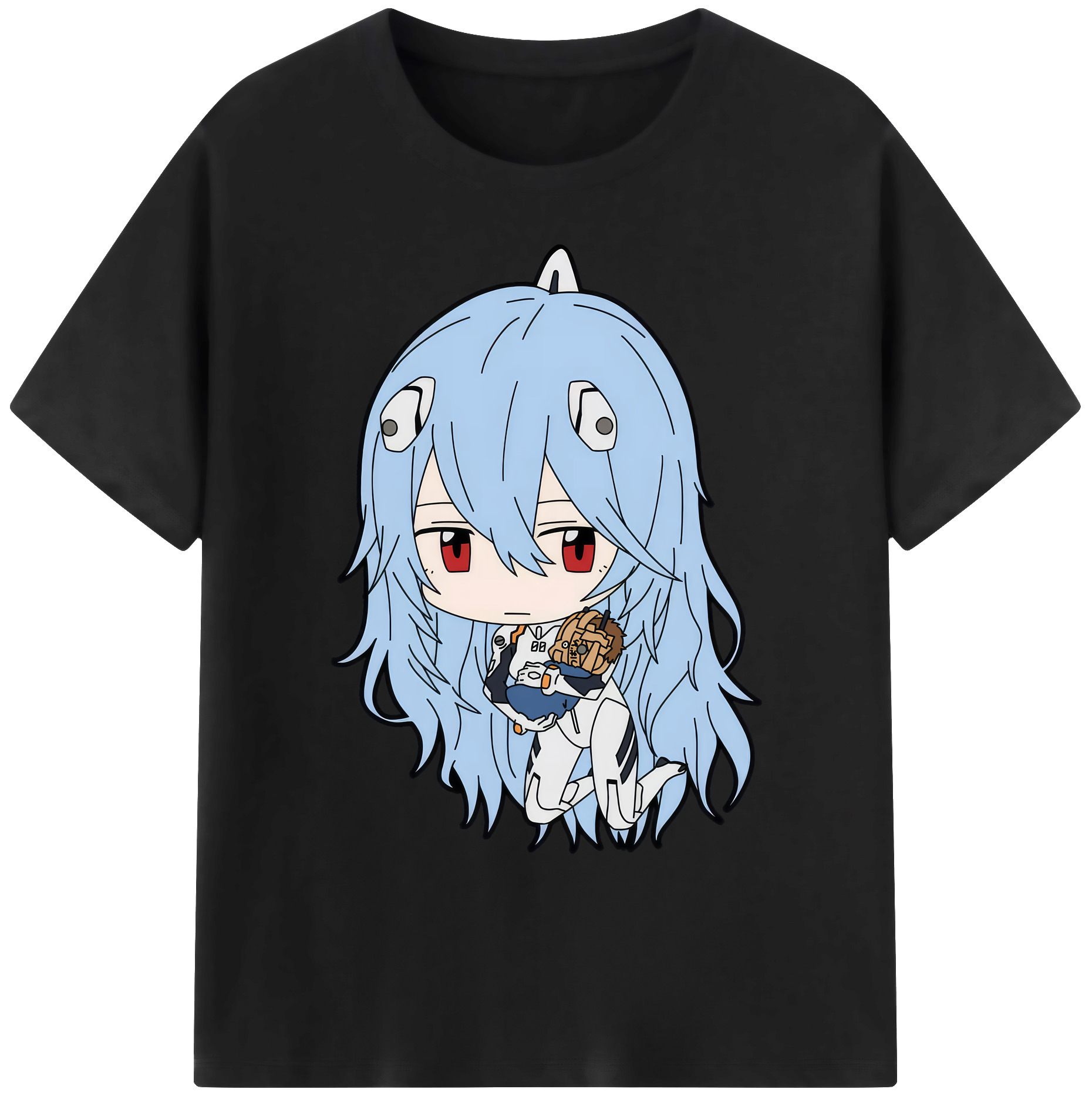 （画像用） EVA 新世紀エヴァンゲリオン 綿100％ メンズ半袖Tシャツ｜肌触りやわらか＆通気性