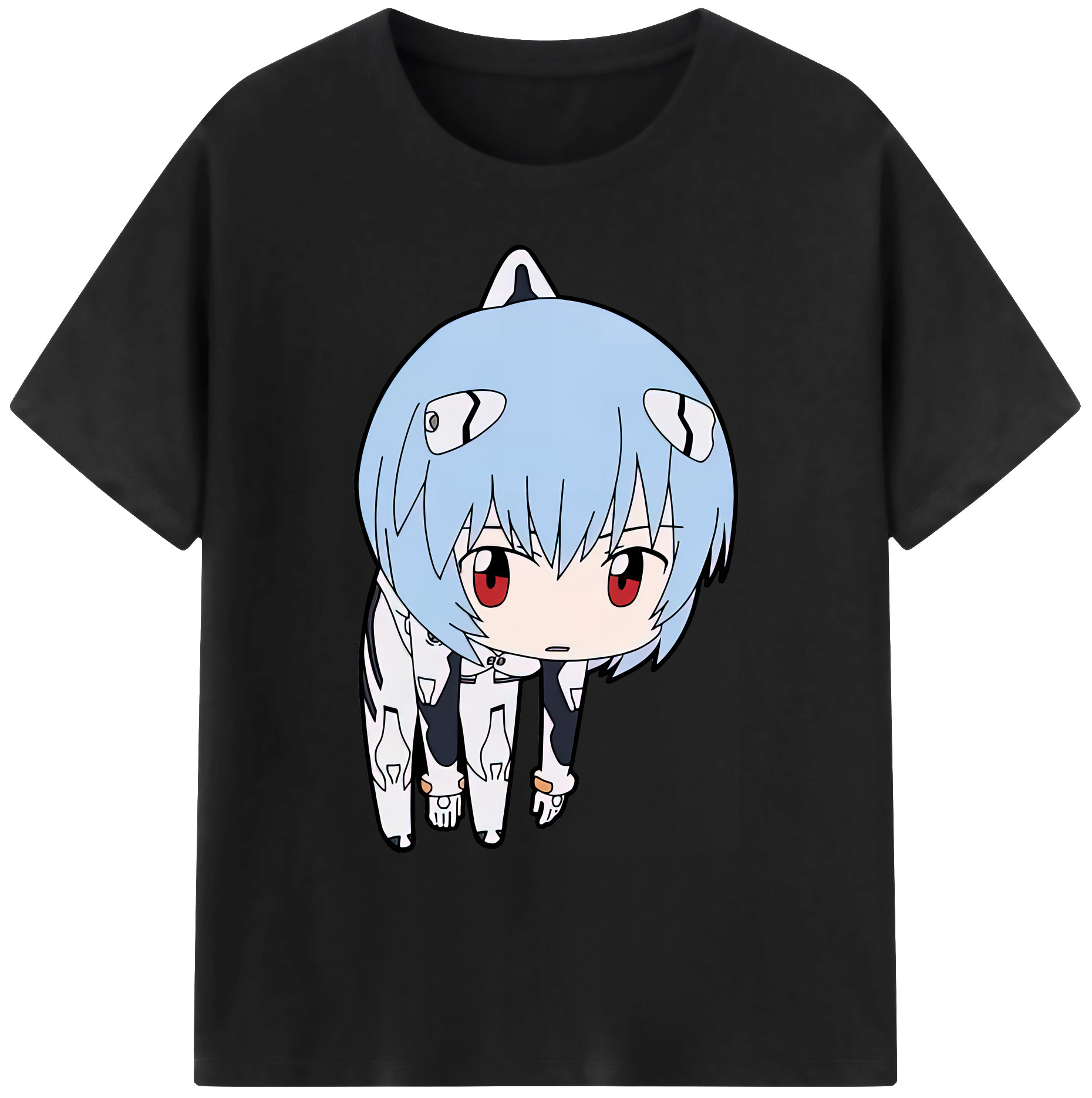 （画像用） EVA 新世紀エヴァンゲリオン 綿100％ メンズ半袖Tシャツ｜肌触りやわらか＆通気性