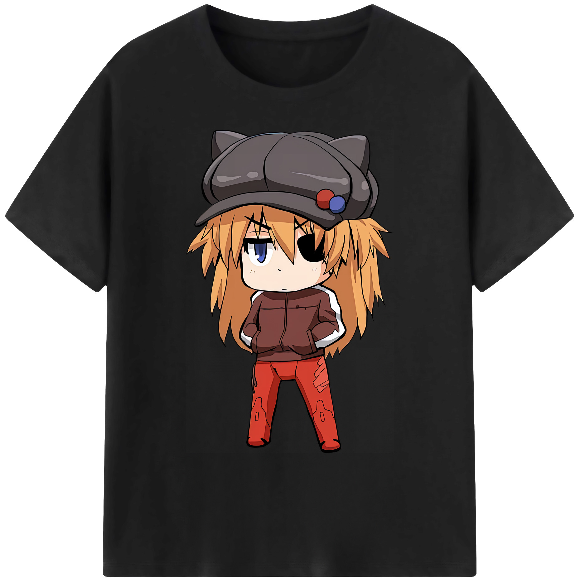 （画像用） EVA 新世紀エヴァンゲリオン 綿100％ メンズ半袖Tシャツ｜肌触りやわらか＆通気性