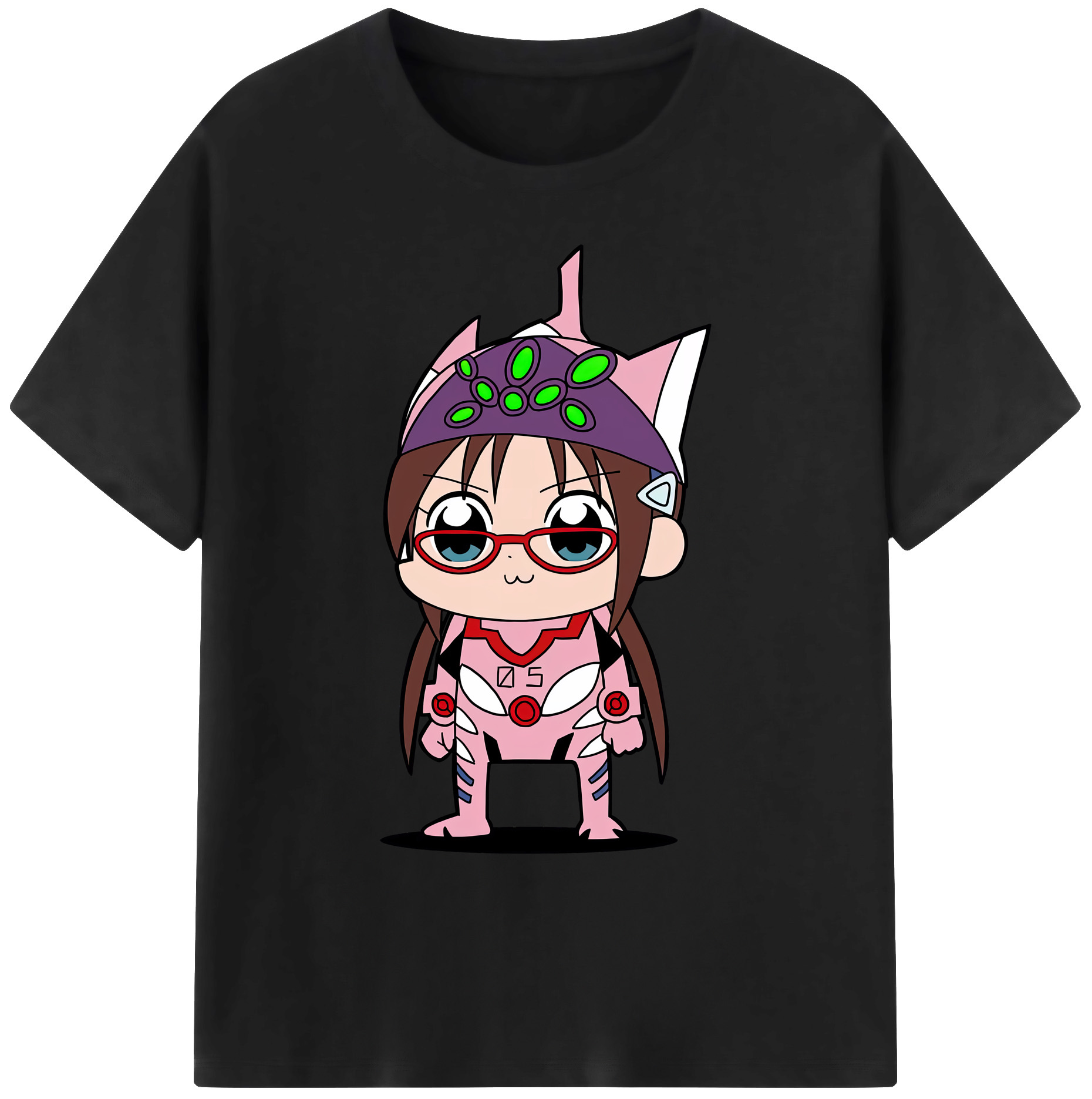 （画像用） EVA 新世紀エヴァンゲリオン 綿100％ メンズ半袖Tシャツ｜肌触りやわらか＆通気性