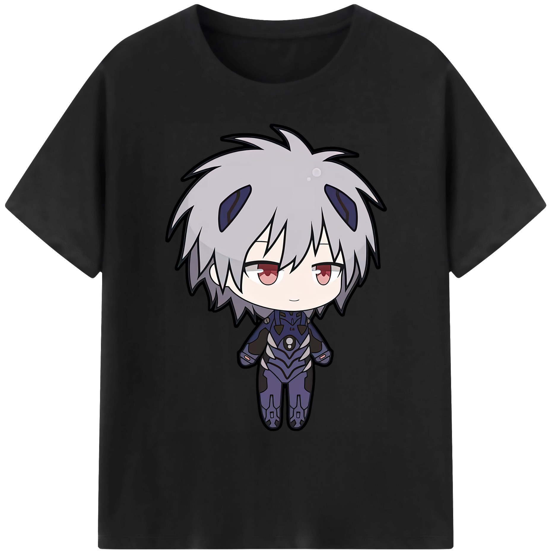 （画像用） EVA 新世紀エヴァンゲリオン 綿100％ メンズ半袖Tシャツ｜肌触りやわらか＆通気性