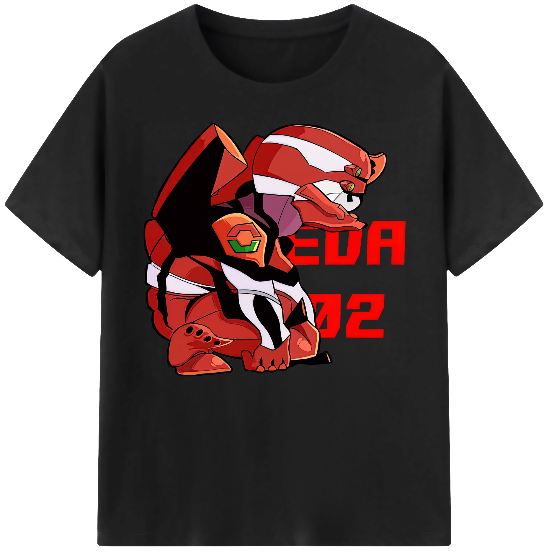 （画像用） EVA 新世紀エヴァンゲリオン 綿100％ メンズ半袖Tシャツ｜肌触りやわらか＆通気性