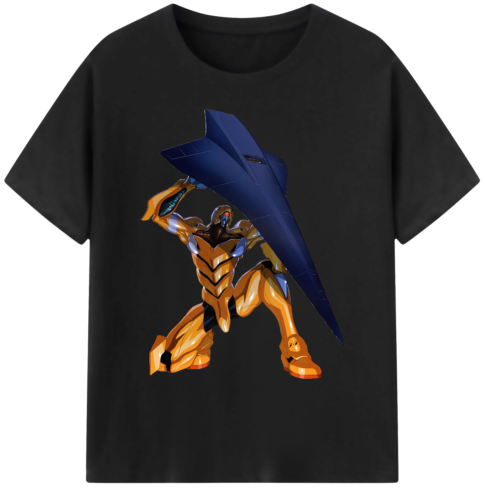 （画像用） EVA 新世紀エヴァンゲリオン 綿100％ メンズ半袖Tシャツ｜肌触りやわらか＆通気性