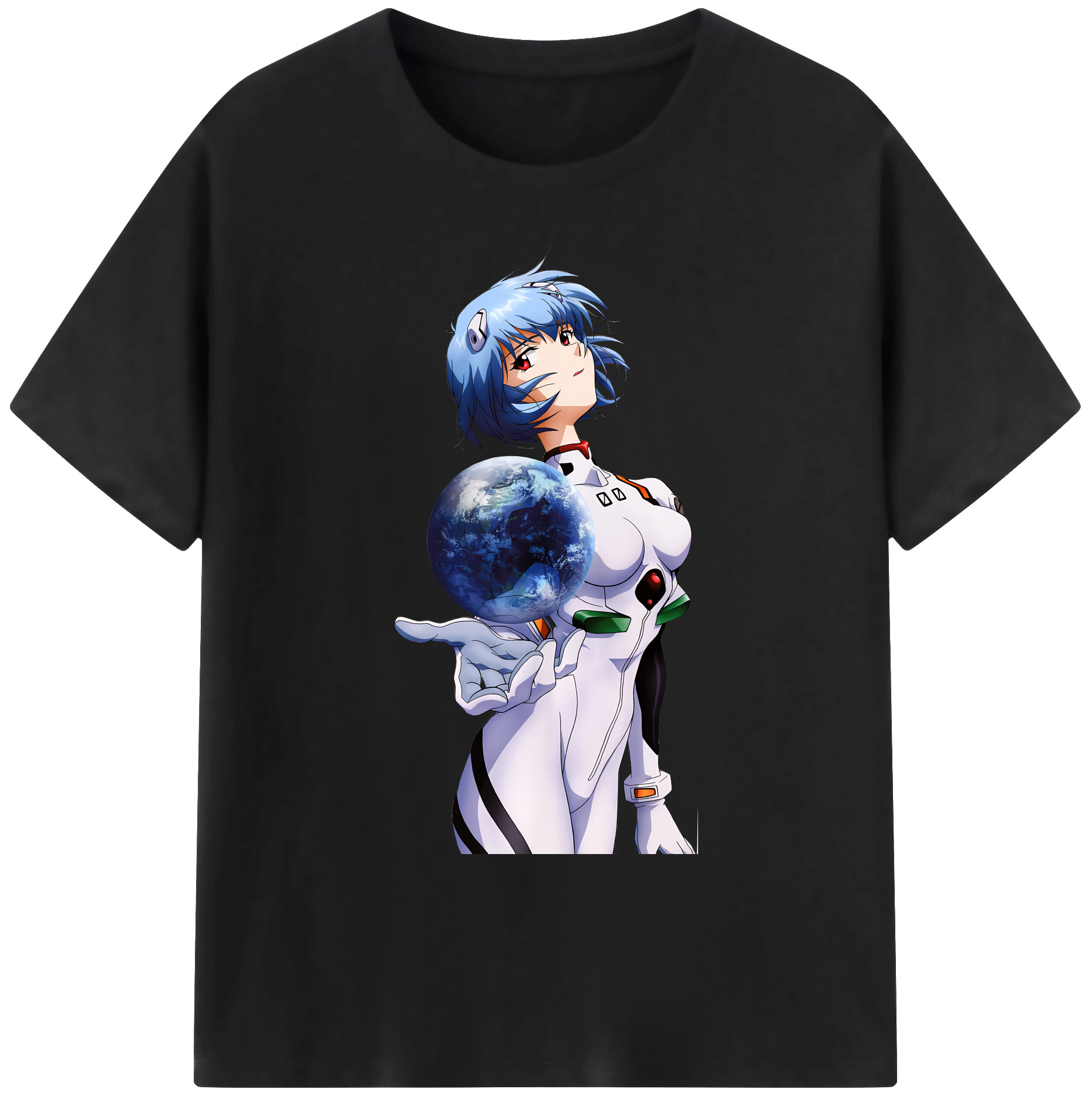 （画像用） EVA 新世紀エヴァンゲリオン 綿100％ メンズ半袖Tシャツ｜肌触りやわらか＆通気性