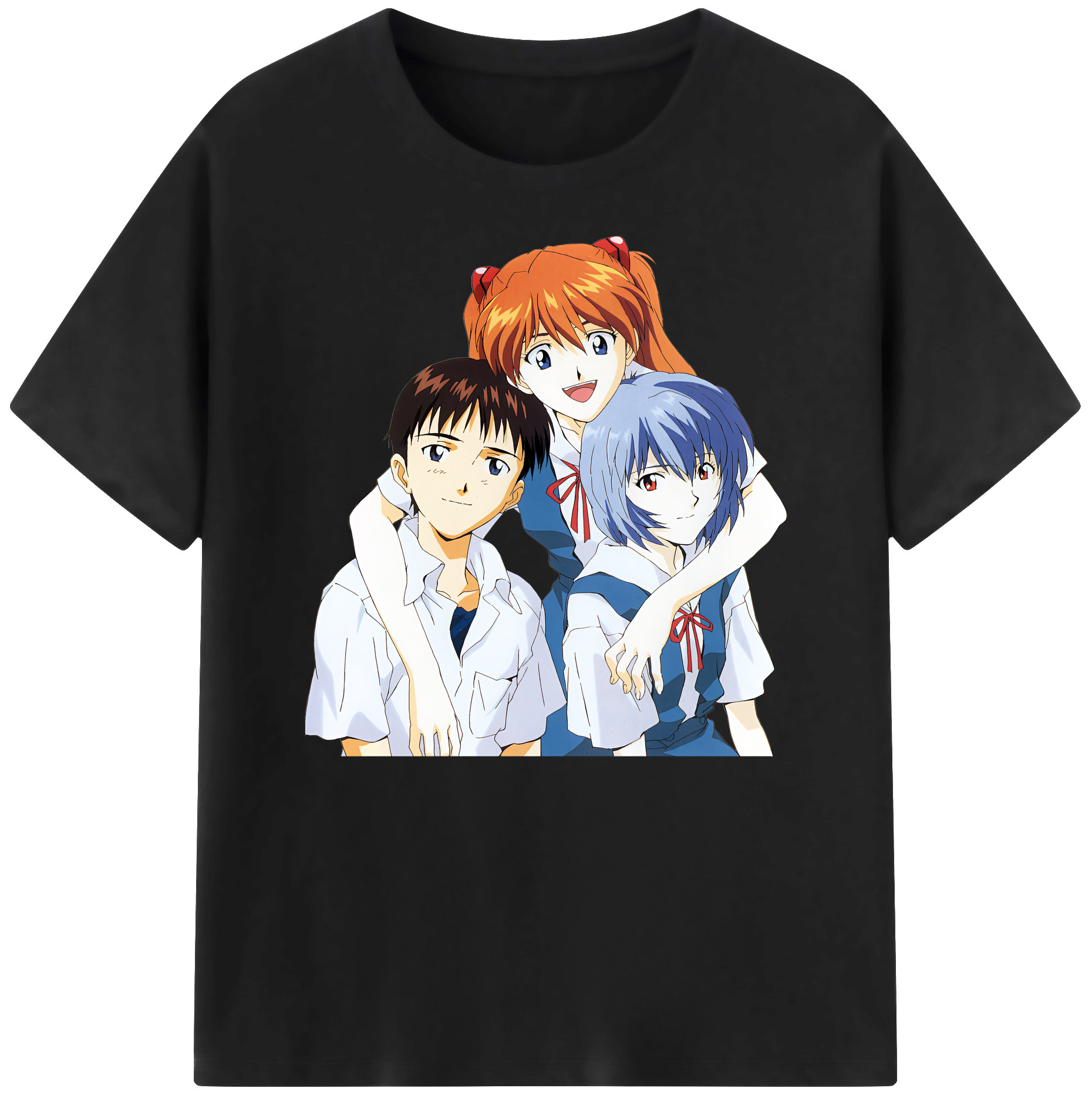 （画像用） EVA 新世紀エヴァンゲリオン 綿100％ メンズ半袖Tシャツ｜肌触りやわらか＆通気性