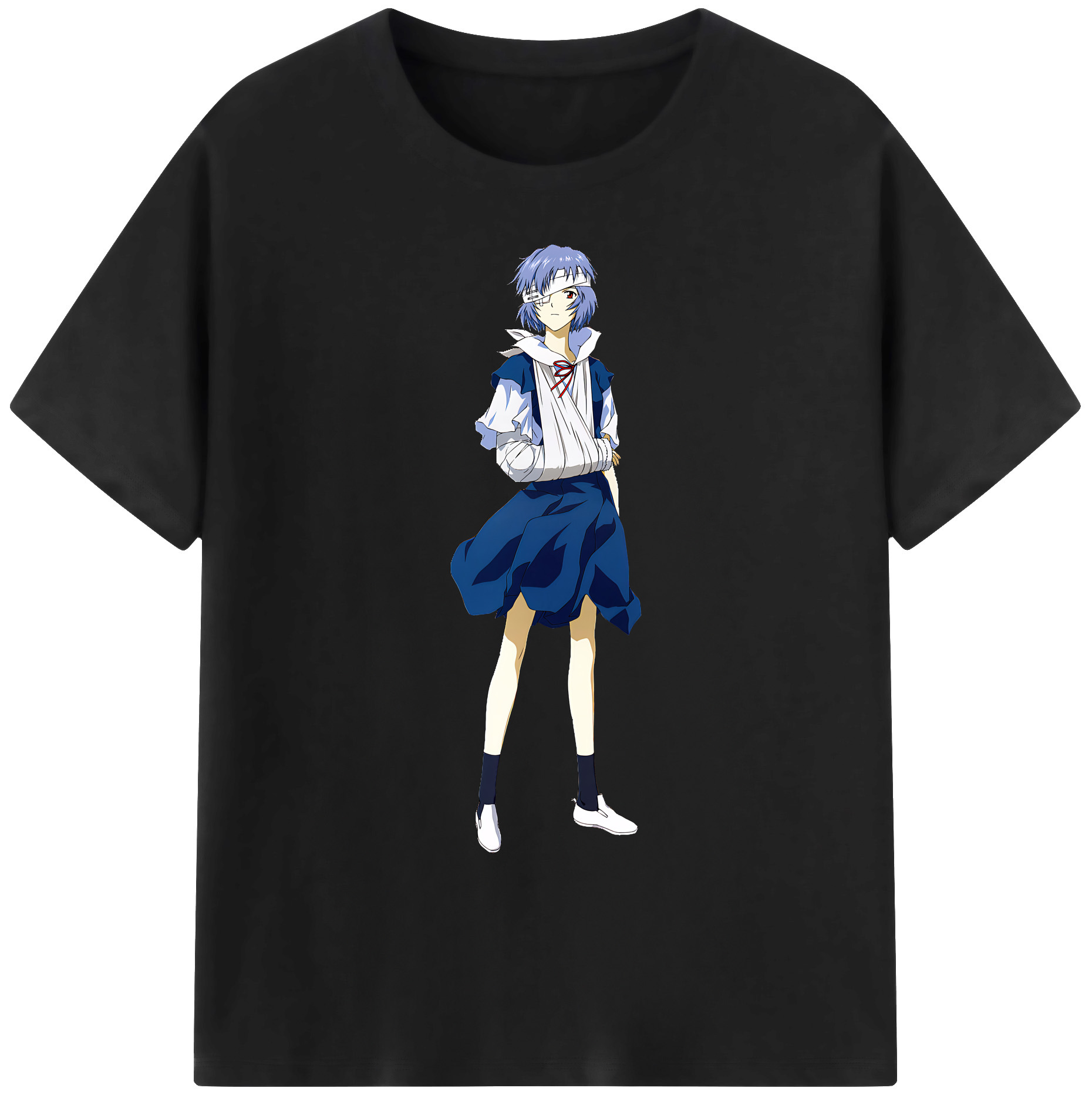 （画像用） EVA 新世紀エヴァンゲリオン 綿100％ メンズ半袖Tシャツ｜肌触りやわらか＆通気性
