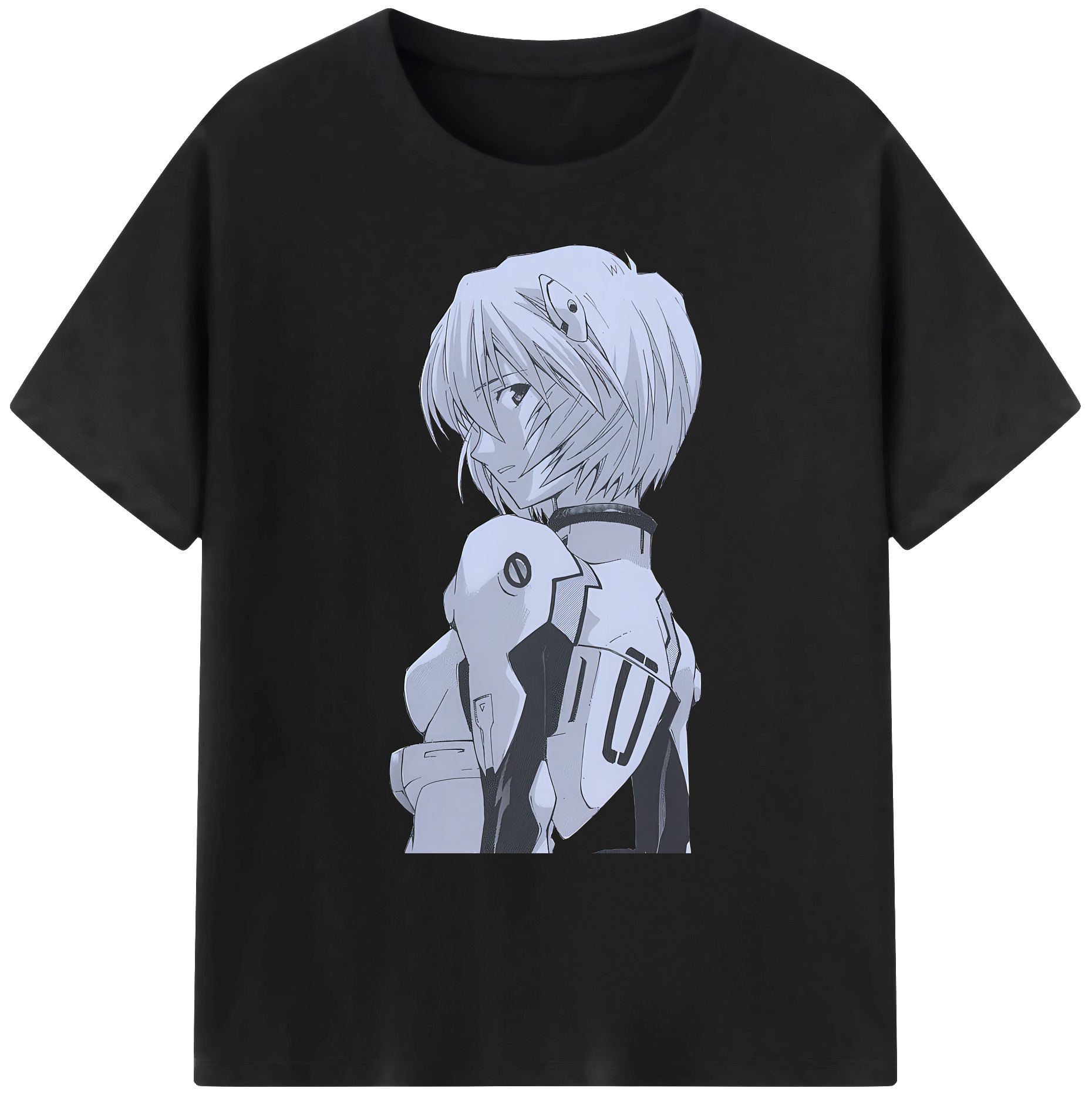 （画像用） EVA 新世紀エヴァンゲリオン 綿100％ メンズ半袖Tシャツ｜肌触りやわらか＆通気性