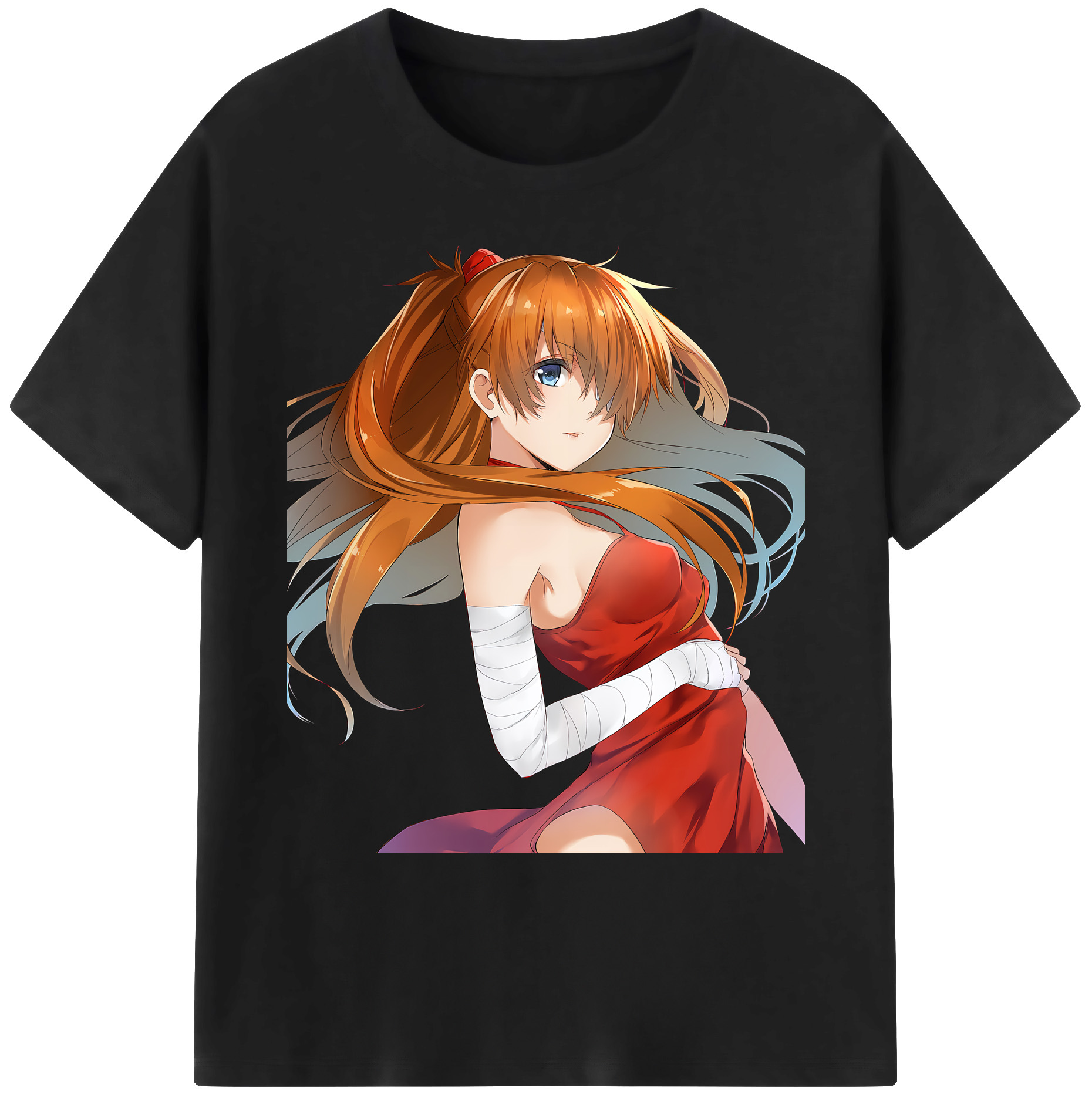 （画像用） EVA 新世紀エヴァンゲリオン 綿100％ メンズ半袖Tシャツ｜肌触りやわらか＆通気性