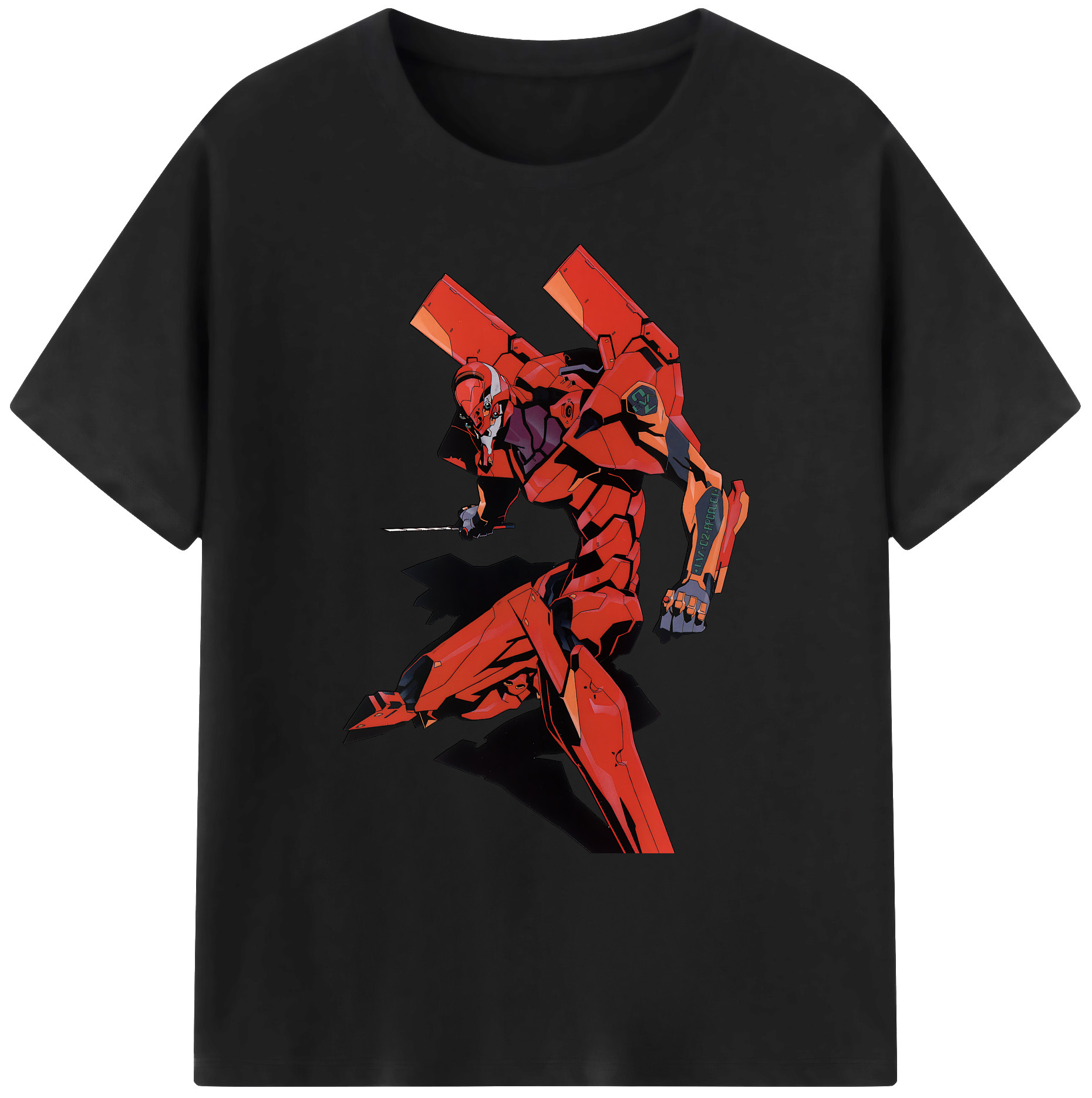 （画像用） EVA 新世紀エヴァンゲリオン 綿100％ メンズ半袖Tシャツ｜肌触りやわらか＆通気性