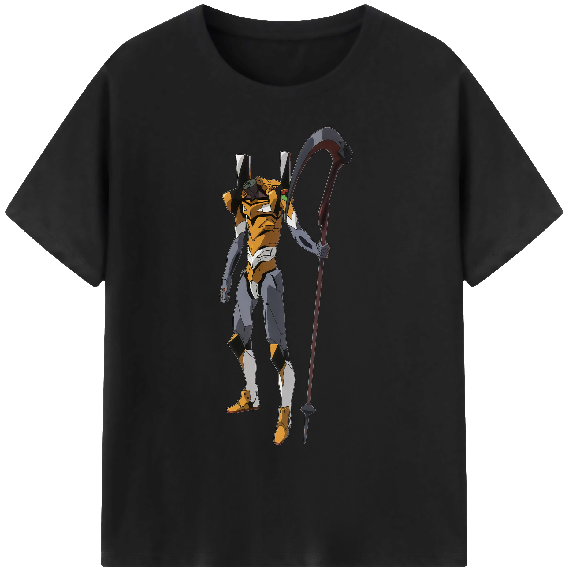 （画像用） EVA 新世紀エヴァンゲリオン 綿100％ メンズ半袖Tシャツ｜肌触りやわらか＆通気性