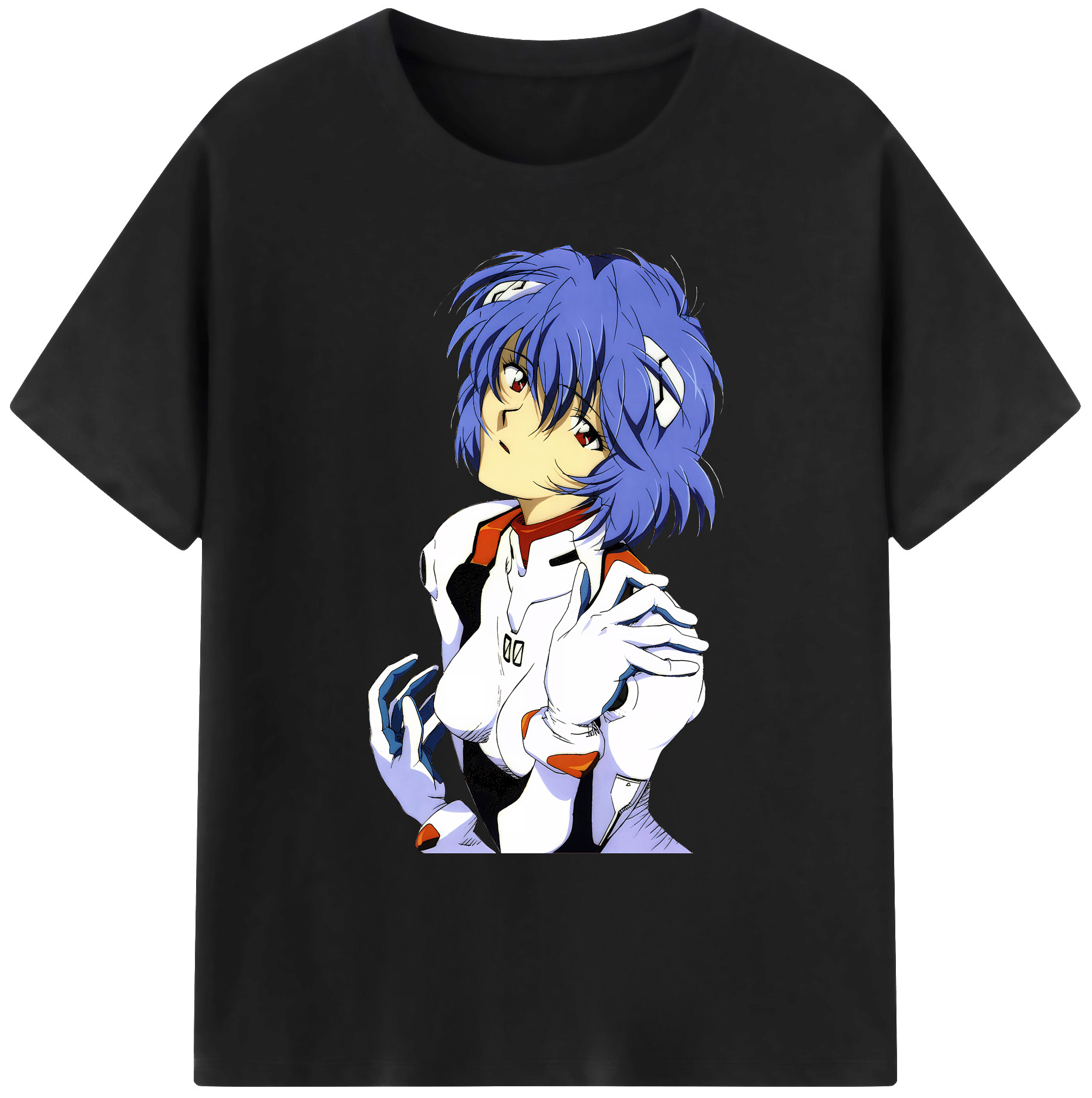 （画像用） EVA 新世紀エヴァンゲリオン 綿100％ メンズ半袖Tシャツ｜肌触りやわらか＆通気性