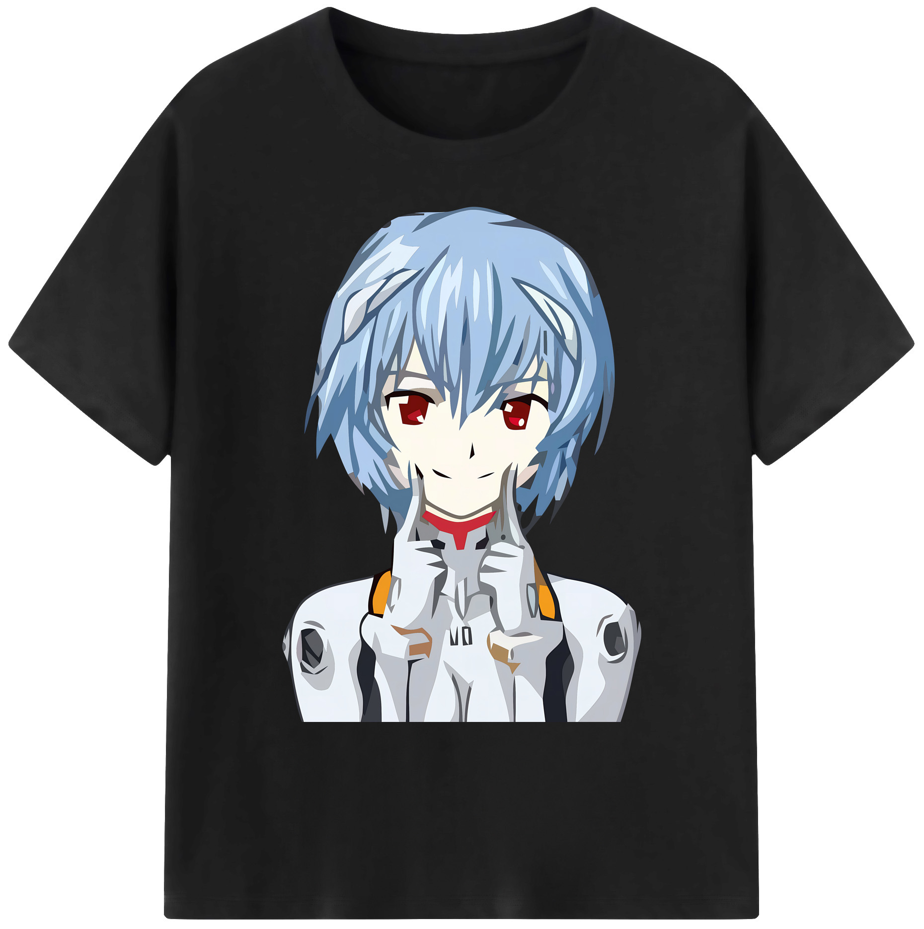 （画像用） EVA 新世紀エヴァンゲリオン 綿100％ メンズ半袖Tシャツ｜肌触りやわらか＆通気性