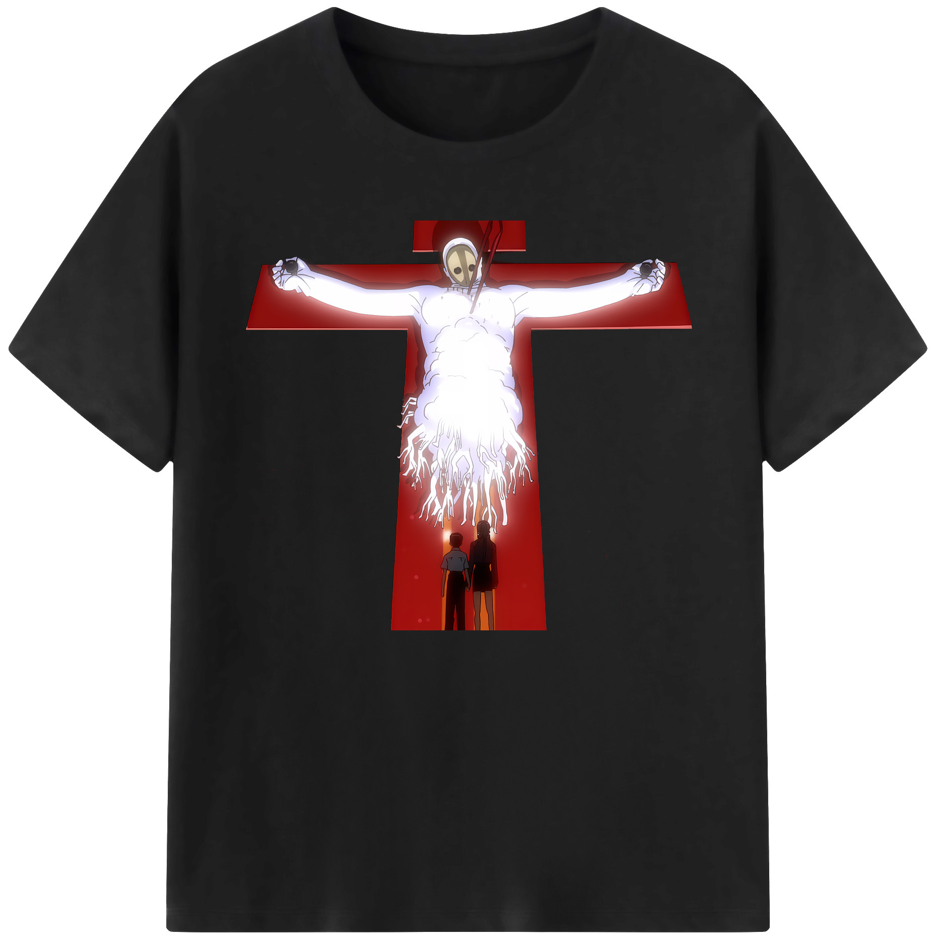 （画像用） EVA 新世紀エヴァンゲリオン 綿100％ メンズ半袖Tシャツ｜肌触りやわらか＆通気性