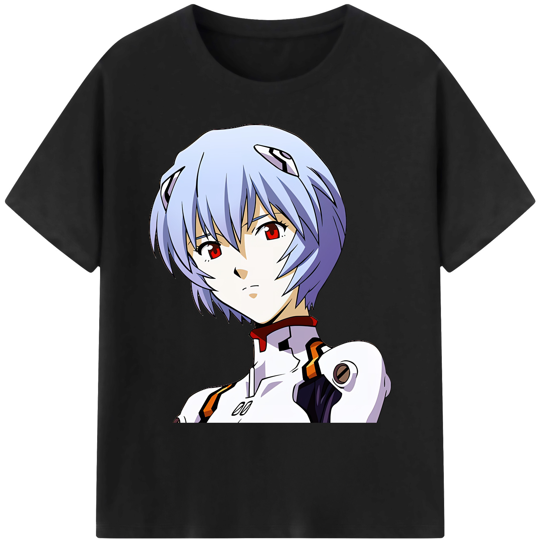 （画像用） EVA 新世紀エヴァンゲリオン 綿100％ メンズ半袖Tシャツ｜肌触りやわらか＆通気性