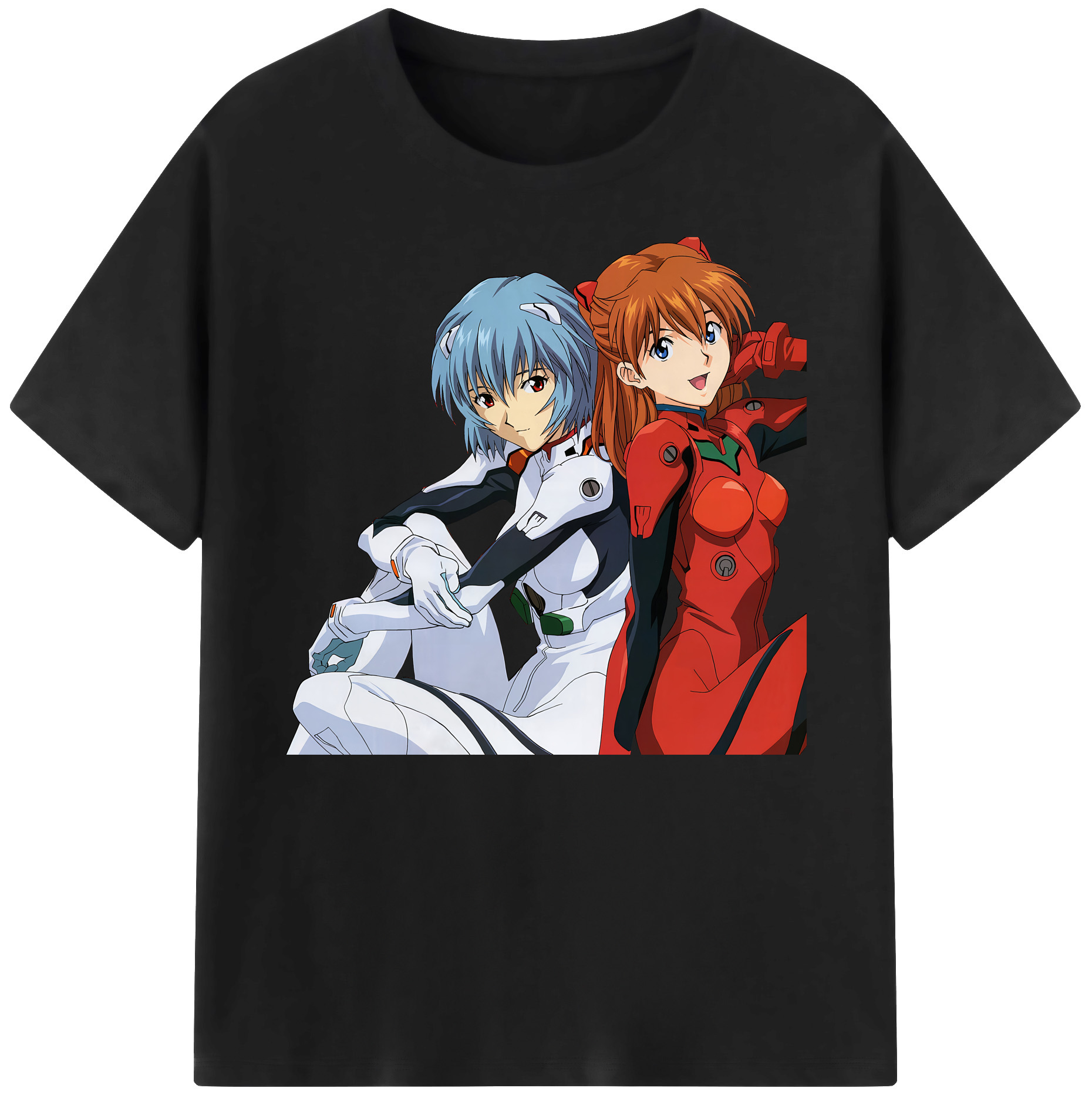 （画像用） EVA 新世紀エヴァンゲリオン 綿100％ メンズ半袖Tシャツ｜肌触りやわらか＆通気性