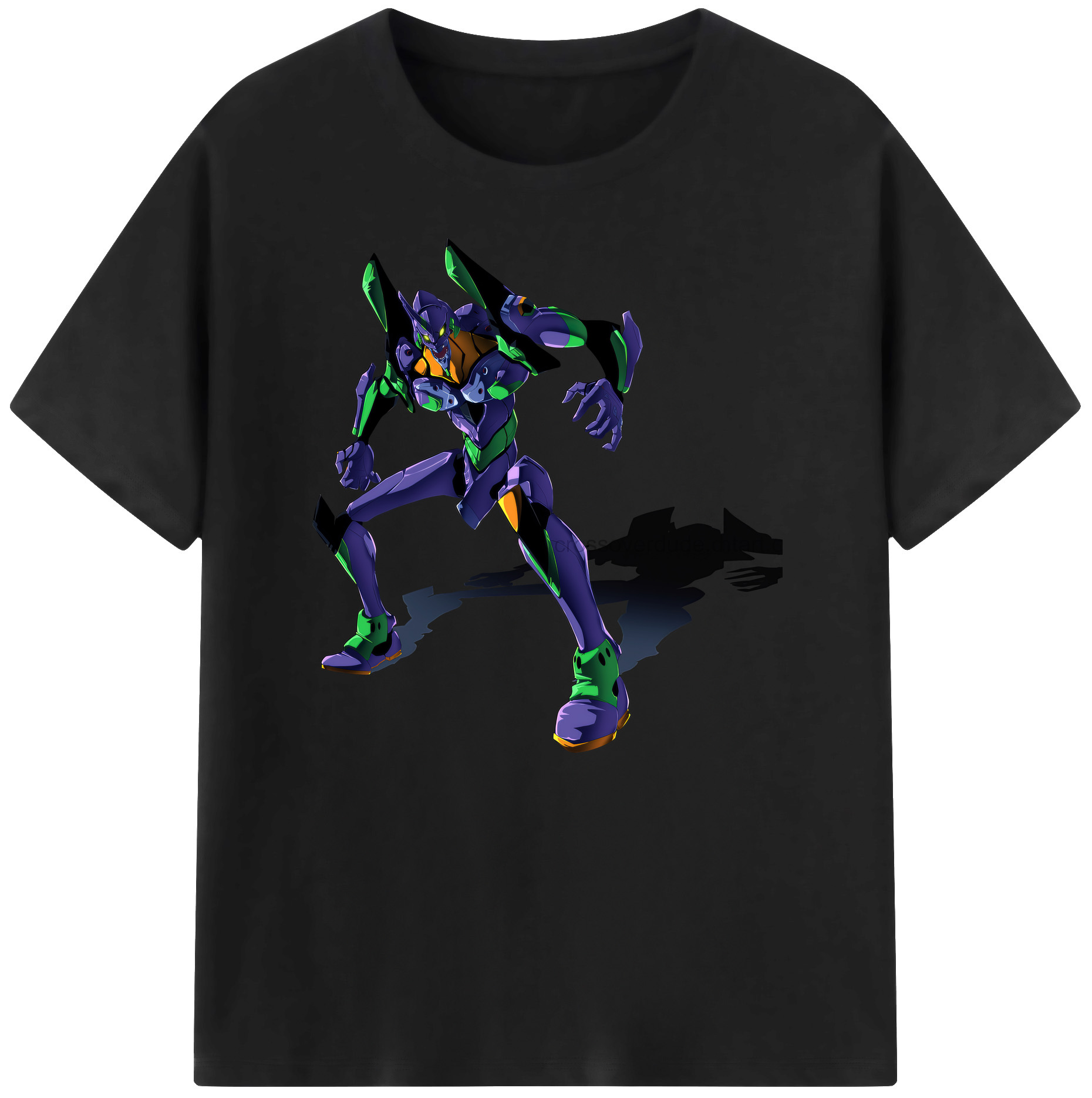 （画像用） EVA 新世紀エヴァンゲリオン 綿100％ メンズ半袖Tシャツ｜肌触りやわらか＆通気性