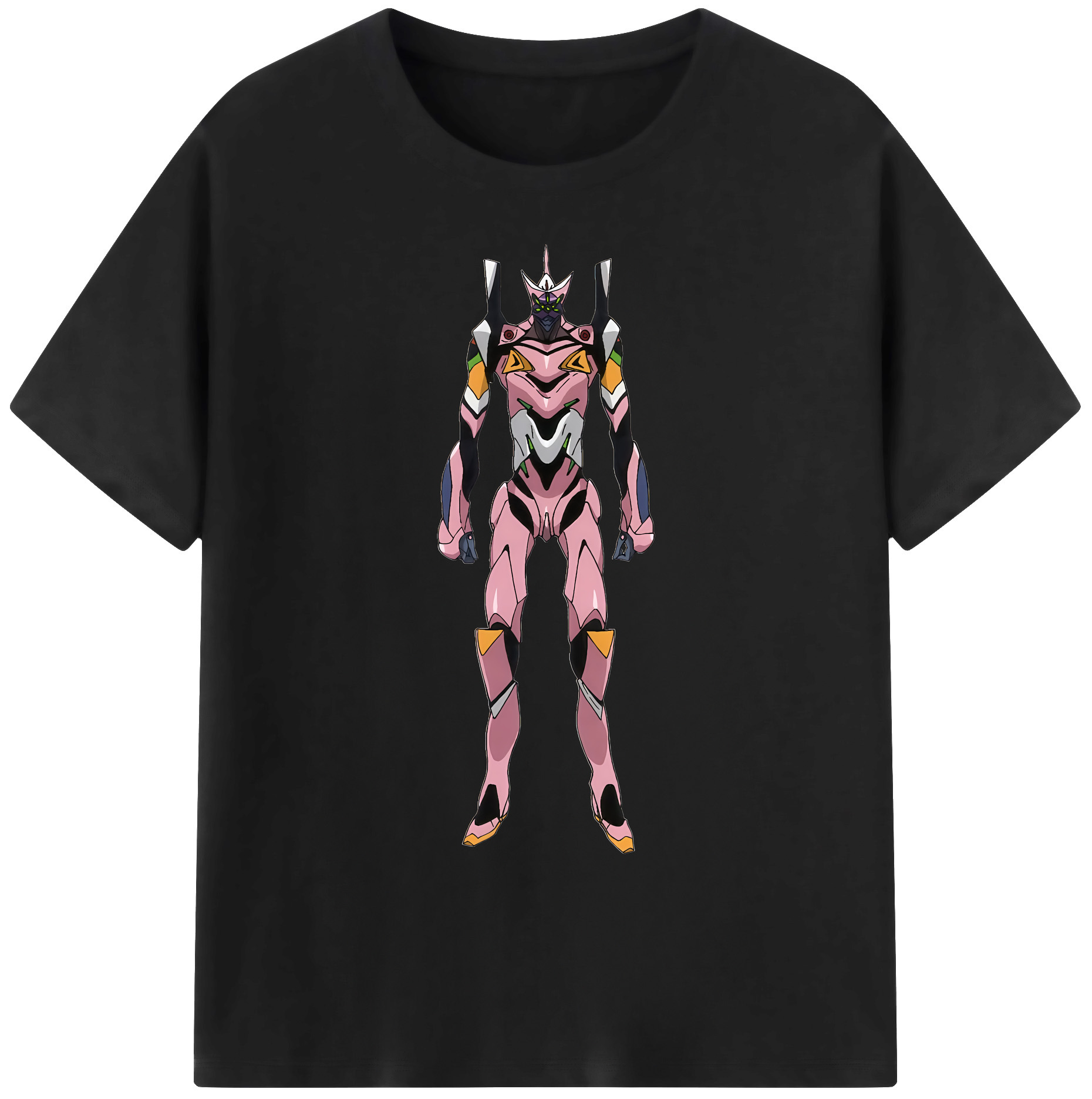 （画像用） EVA 新世紀エヴァンゲリオン 綿100％ メンズ半袖Tシャツ｜肌触りやわらか＆通気性