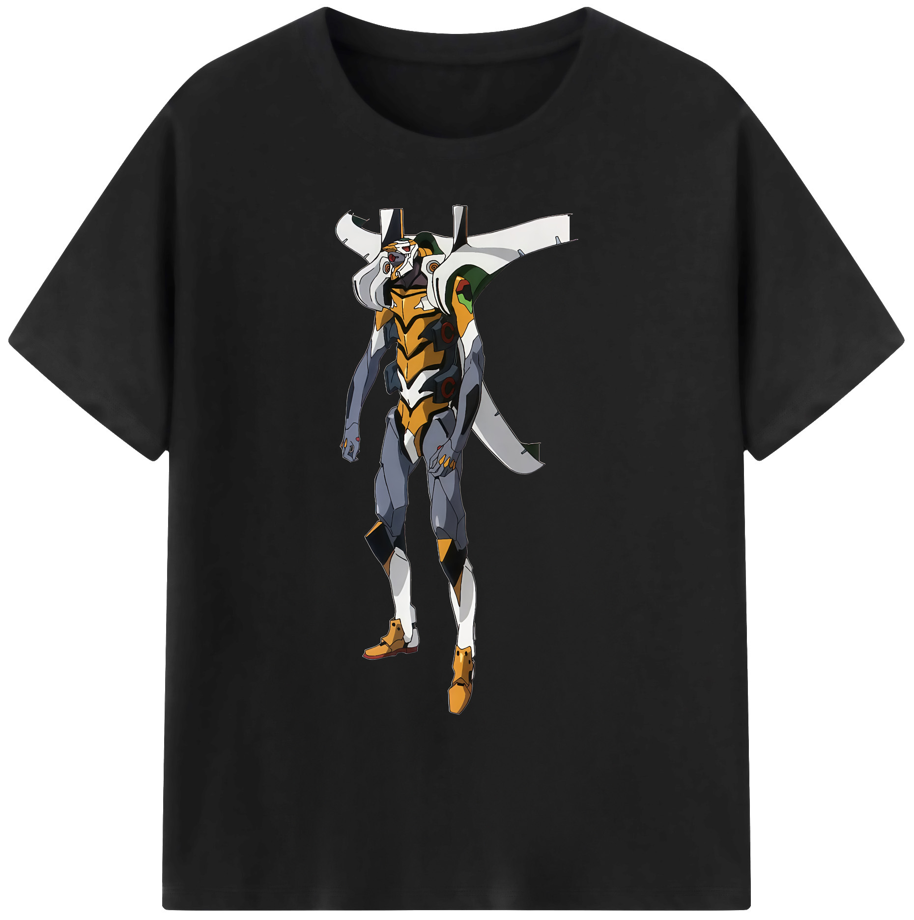 （画像用） EVA 新世紀エヴァンゲリオン 綿100％ メンズ半袖Tシャツ｜肌触りやわらか＆通気性