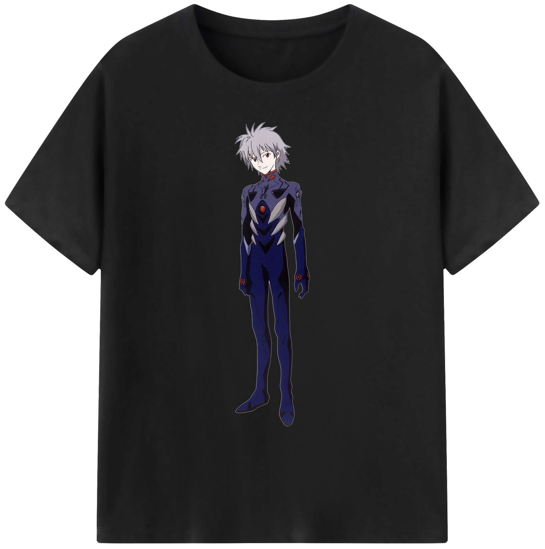 （画像用） EVA 新世紀エヴァンゲリオン 綿100％ メンズ半袖Tシャツ｜肌触りやわらか＆通気性