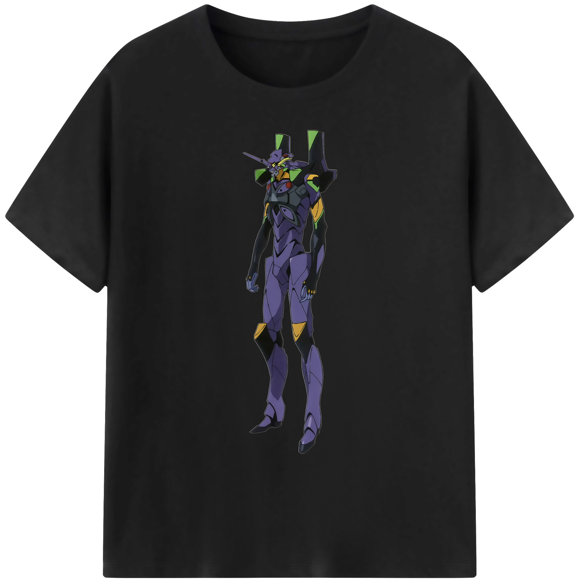 （画像用） EVA 新世紀エヴァンゲリオン 綿100％ メンズ半袖Tシャツ｜肌触りやわらか＆通気性