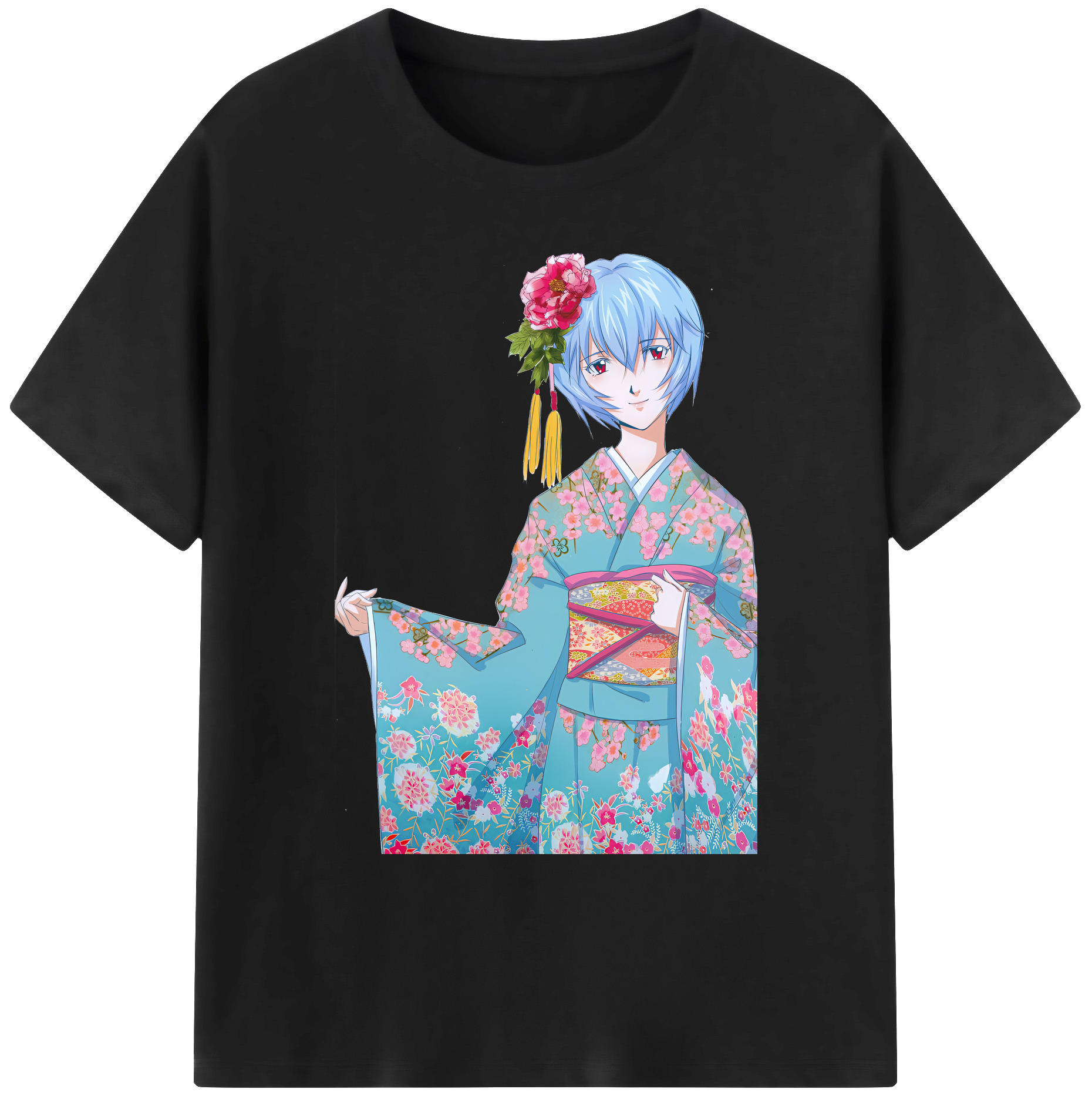 （画像用） EVA 新世紀エヴァンゲリオン 綿100％ メンズ半袖Tシャツ｜肌触りやわらか＆通気性