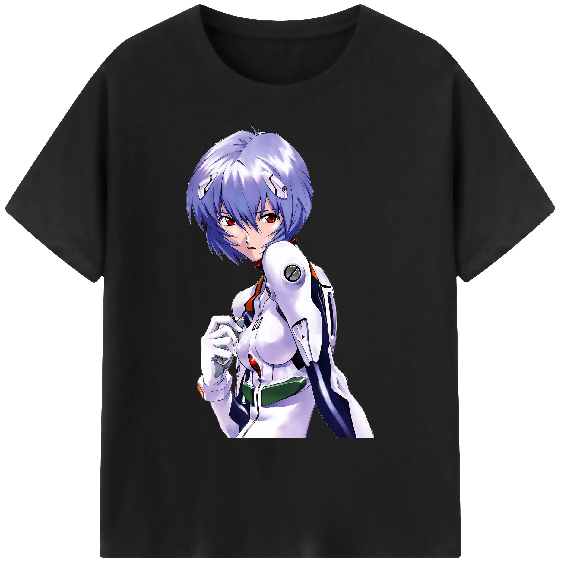 （画像用） EVA 新世紀エヴァンゲリオン 綿100％ メンズ半袖Tシャツ｜肌触りやわらか＆通気性