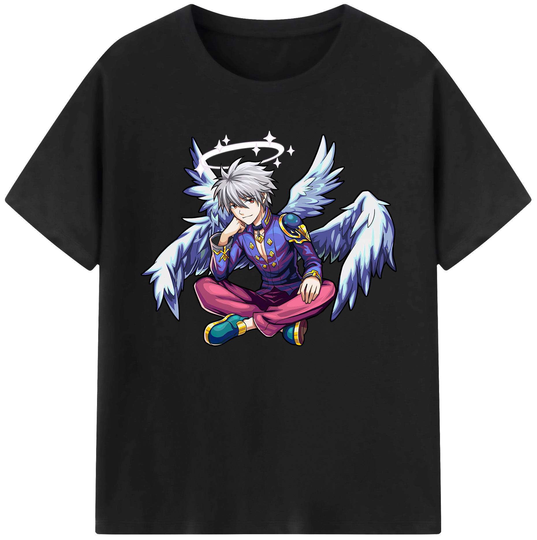 （画像用） EVA 新世紀エヴァンゲリオン 綿100％ メンズ半袖Tシャツ｜肌触りやわらか＆通気性