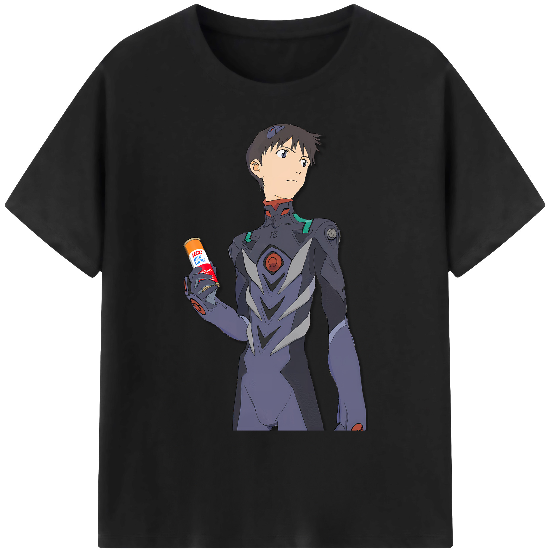 （画像用） EVA 新世紀エヴァンゲリオン 綿100％ メンズ半袖Tシャツ｜肌触りやわらか＆通気性
