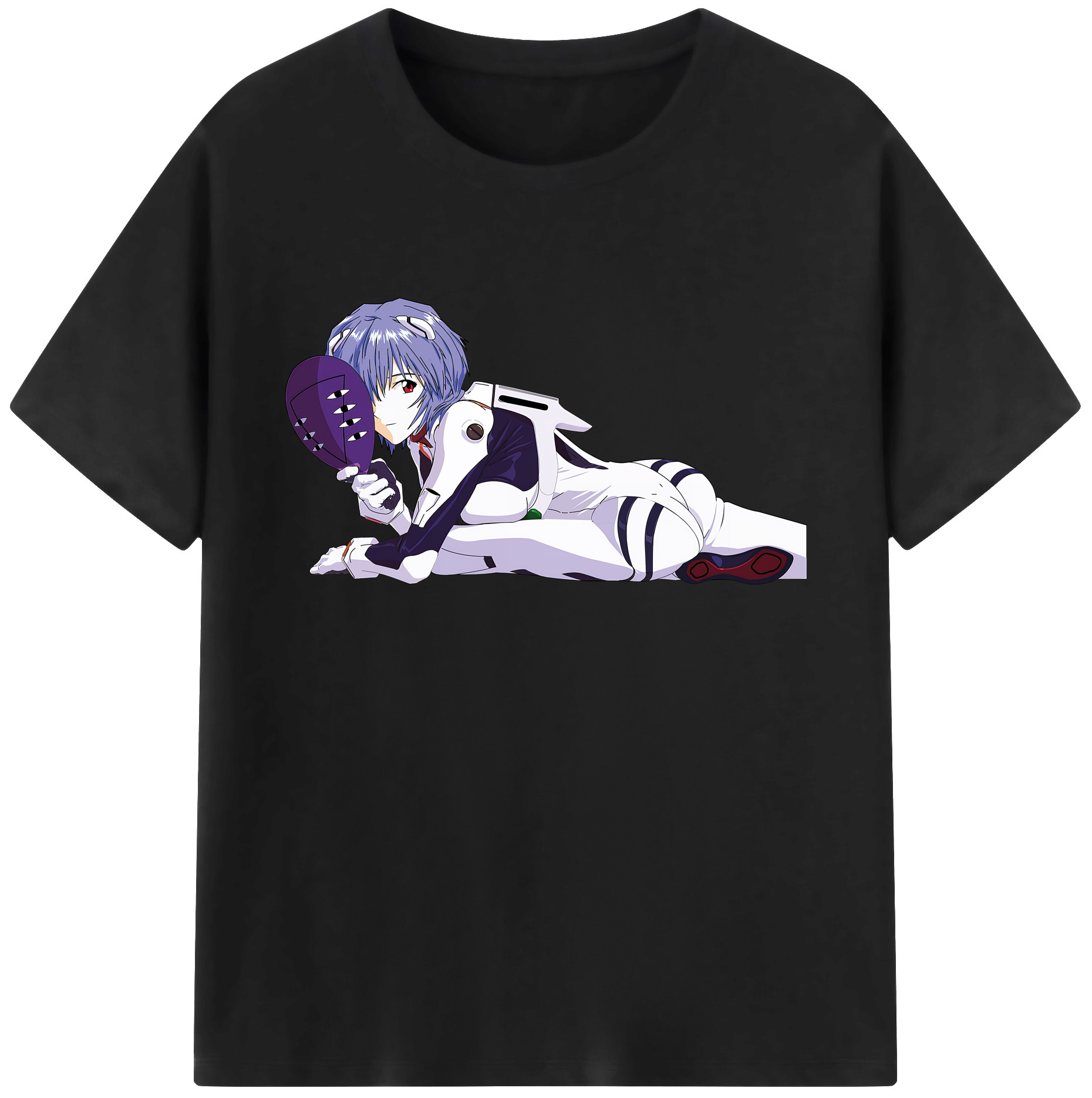 （画像用） EVA 新世紀エヴァンゲリオン 綿100％ メンズ半袖Tシャツ｜肌触りやわらか＆通気性