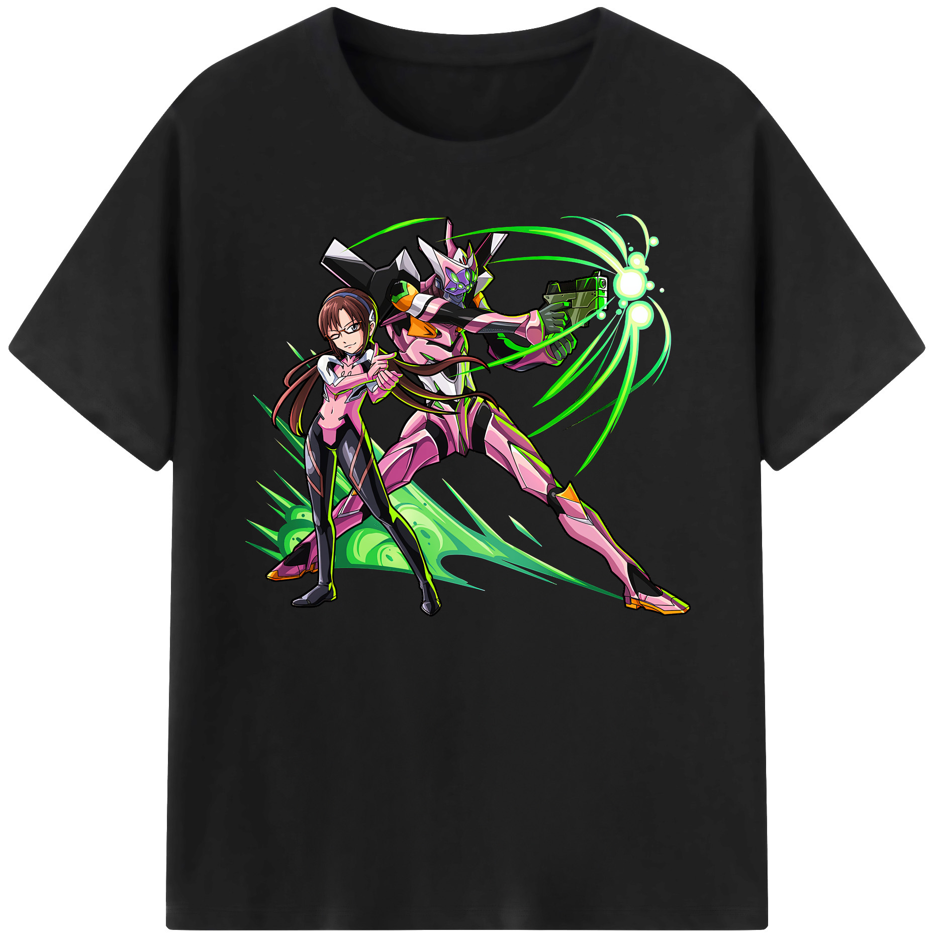 （画像用） EVA 新世紀エヴァンゲリオン 綿100％ メンズ半袖Tシャツ｜肌触りやわらか＆通気性