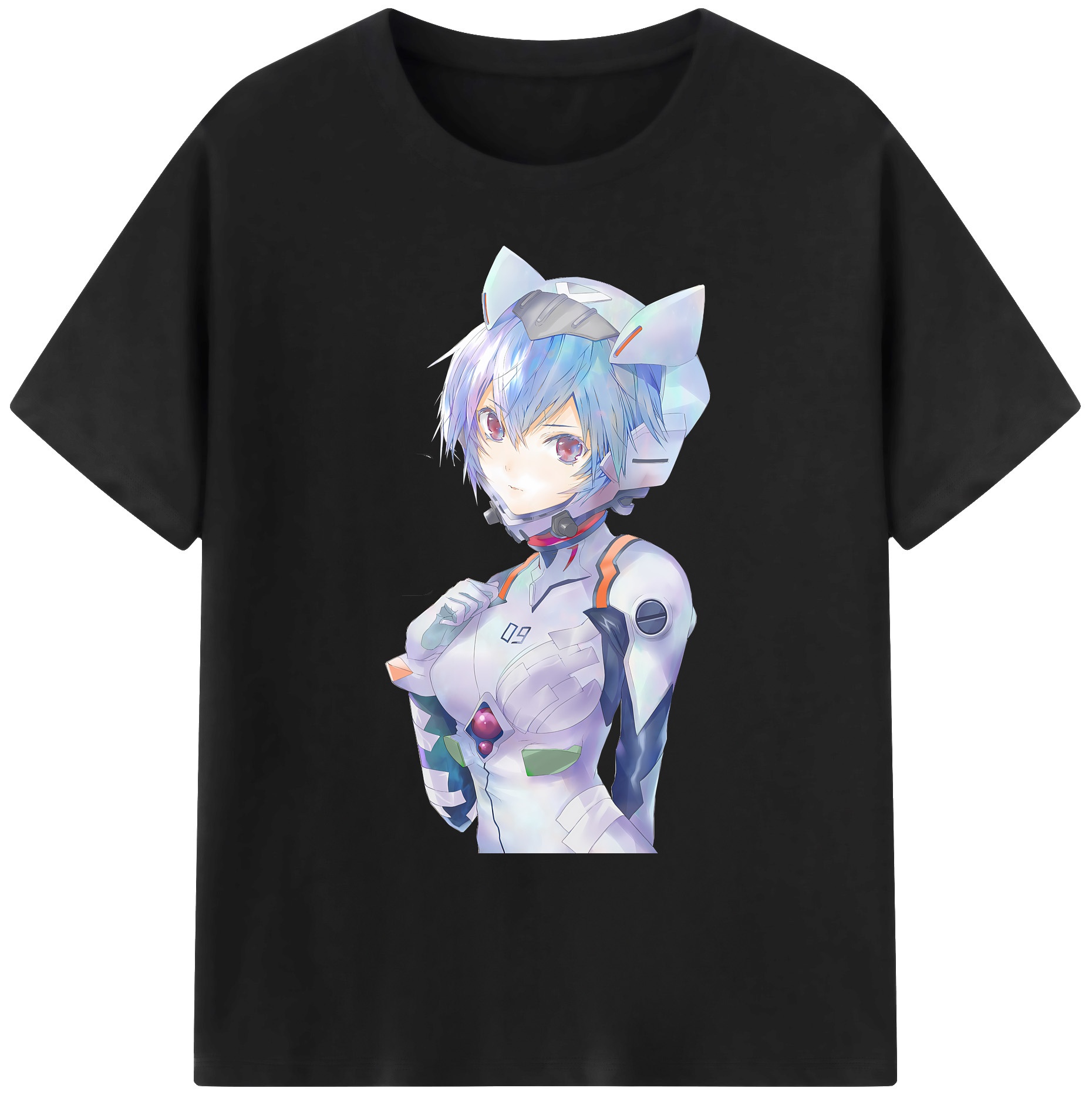 （画像用） EVA 新世紀エヴァンゲリオン 綿100％ メンズ半袖Tシャツ｜肌触りやわらか＆通気性