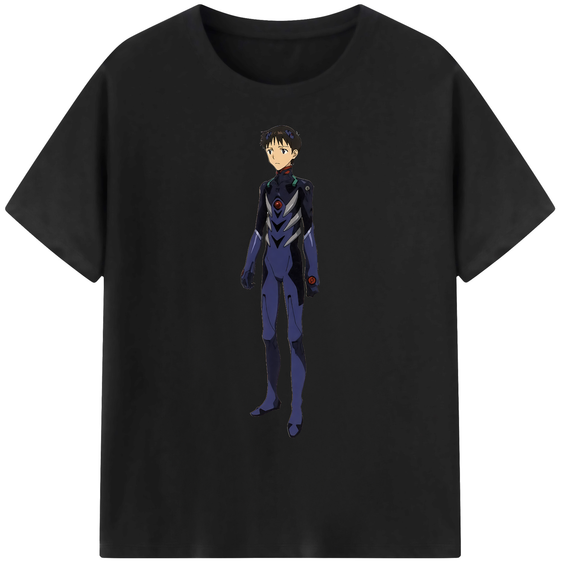 （画像用） EVA 新世紀エヴァンゲリオン 綿100％ メンズ半袖Tシャツ｜肌触りやわらか＆通気性