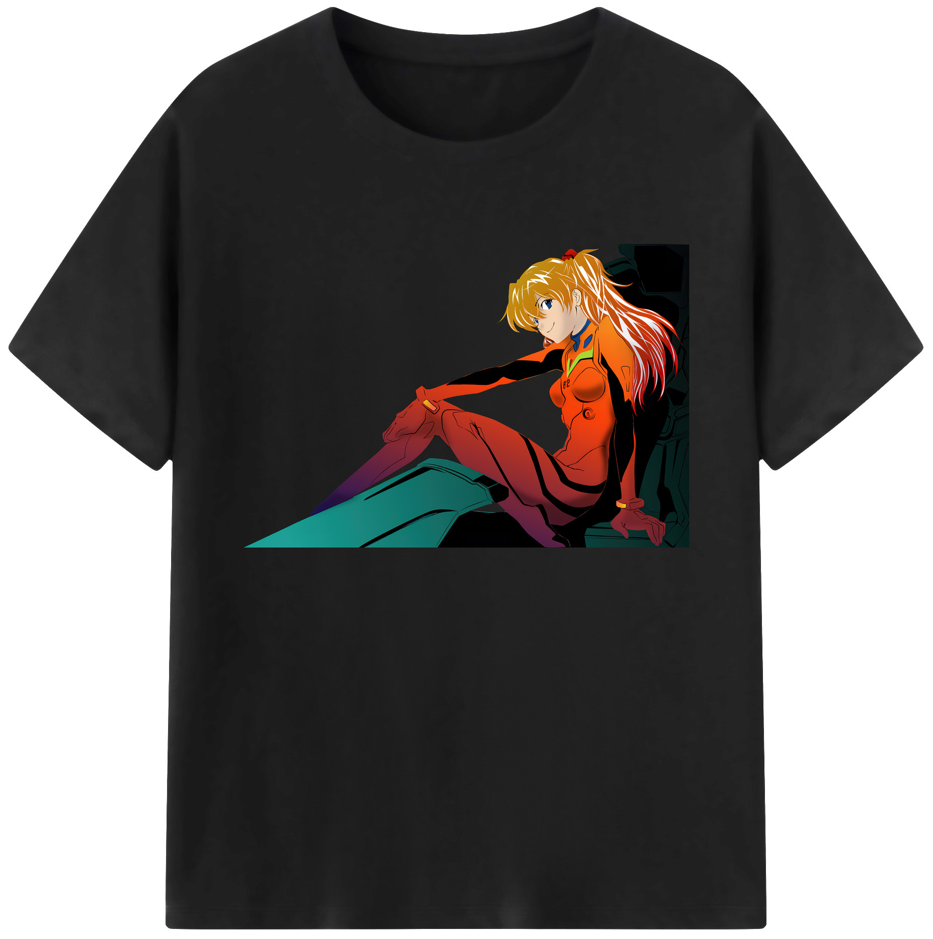 （画像用） EVA 新世紀エヴァンゲリオン 綿100％ メンズ半袖Tシャツ｜肌触りやわらか＆通気性
