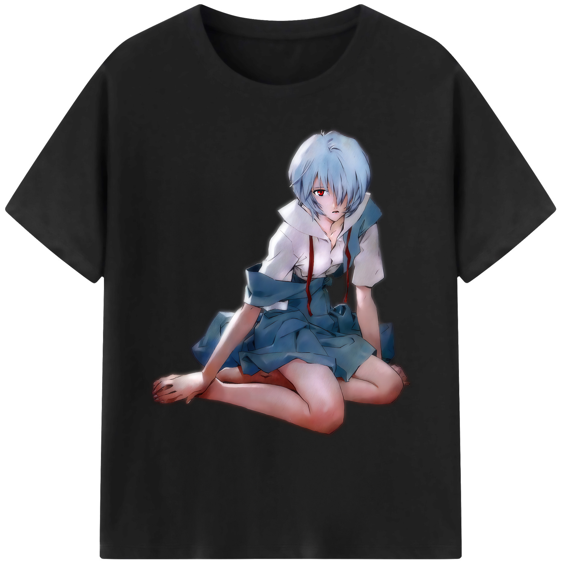 （画像用） EVA 新世紀エヴァンゲリオン 綿100％ メンズ半袖Tシャツ｜肌触りやわらか＆通気性