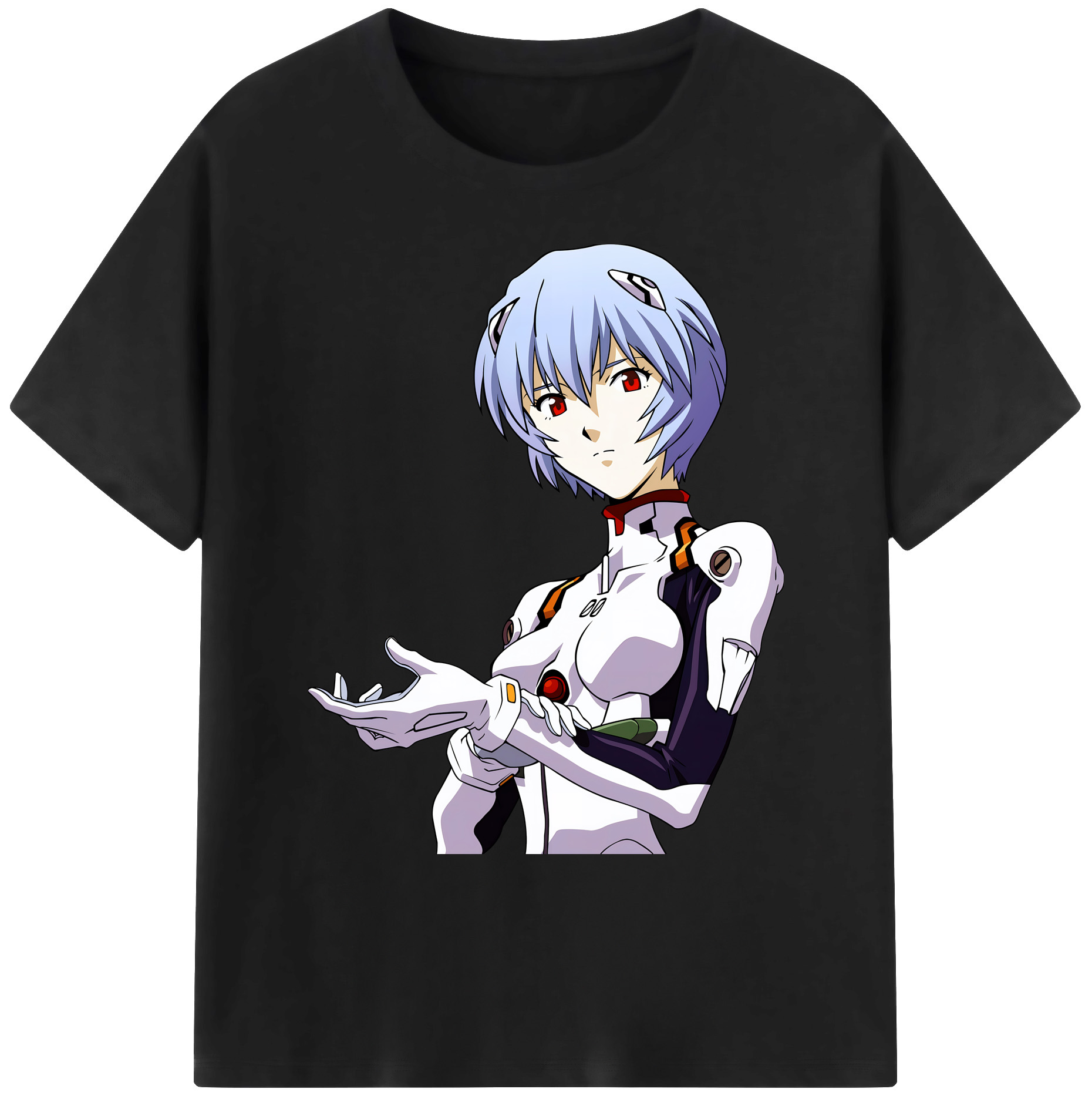 （画像用） EVA 新世紀エヴァンゲリオン 綿100％ メンズ半袖Tシャツ｜肌触りやわらか＆通気性