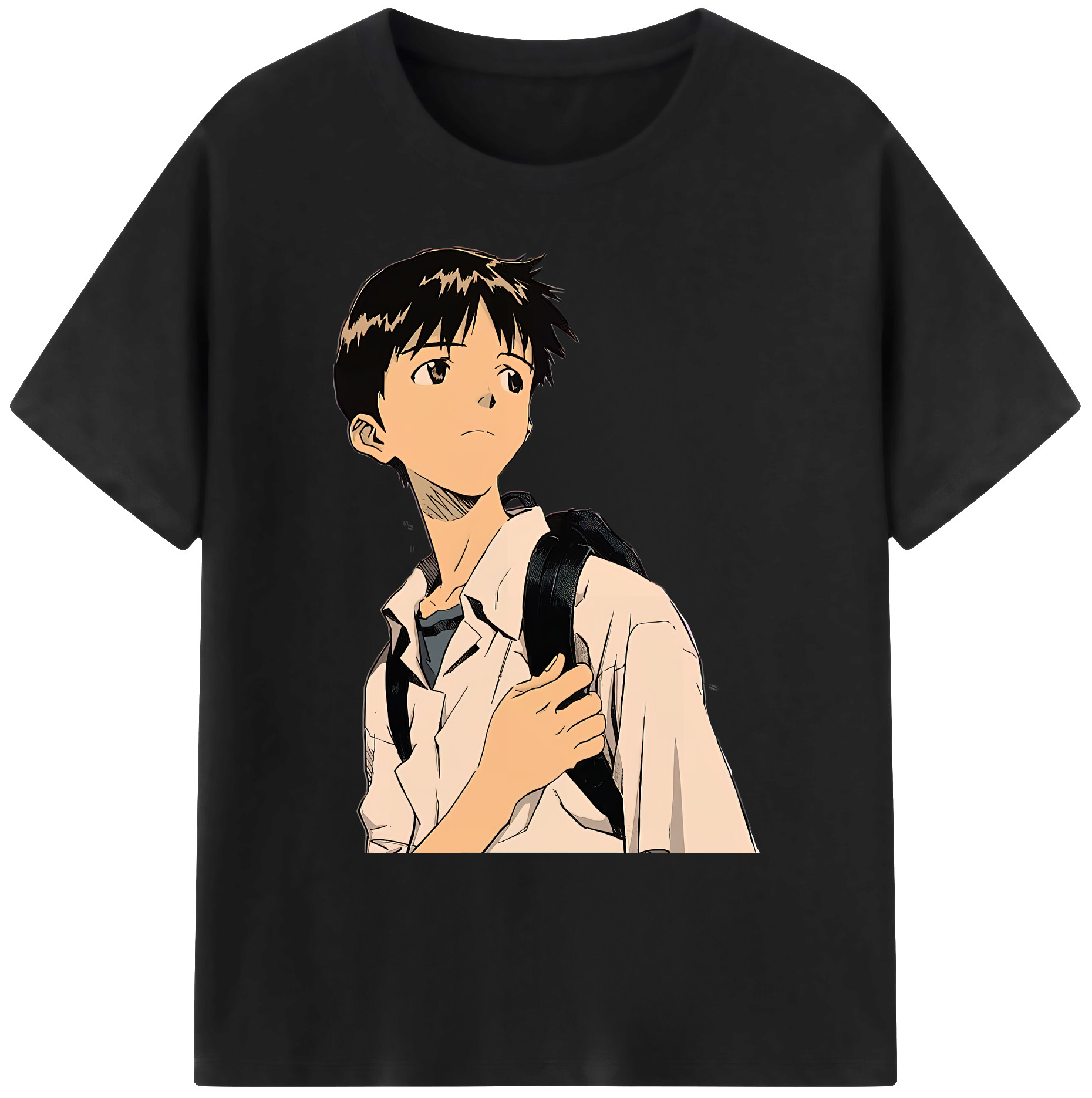 （画像用） EVA 新世紀エヴァンゲリオン 綿100％ メンズ半袖Tシャツ｜肌触りやわらか＆通気性