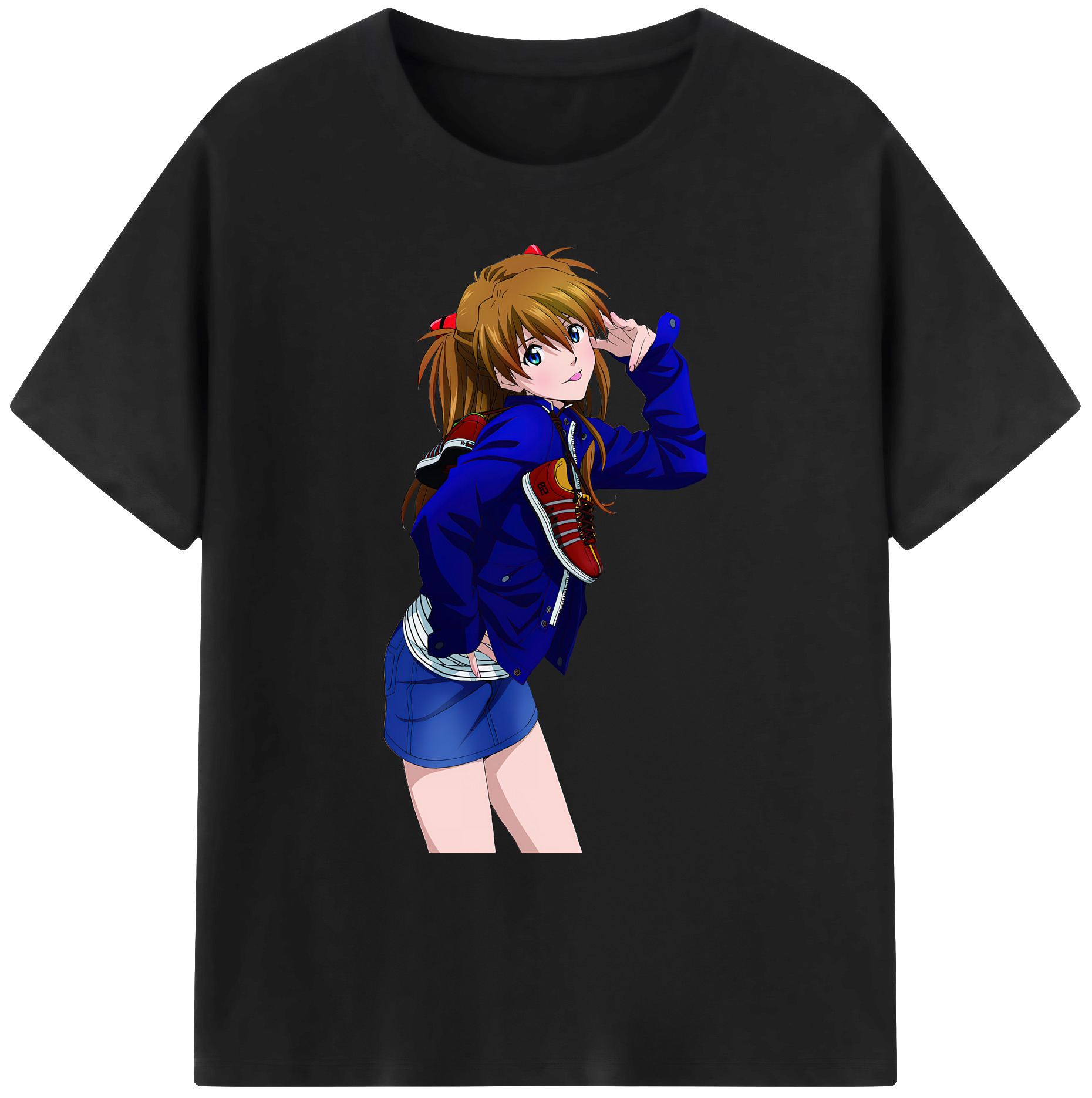 （画像用） EVA 新世紀エヴァンゲリオン 綿100％ メンズ半袖Tシャツ｜肌触りやわらか＆通気性
