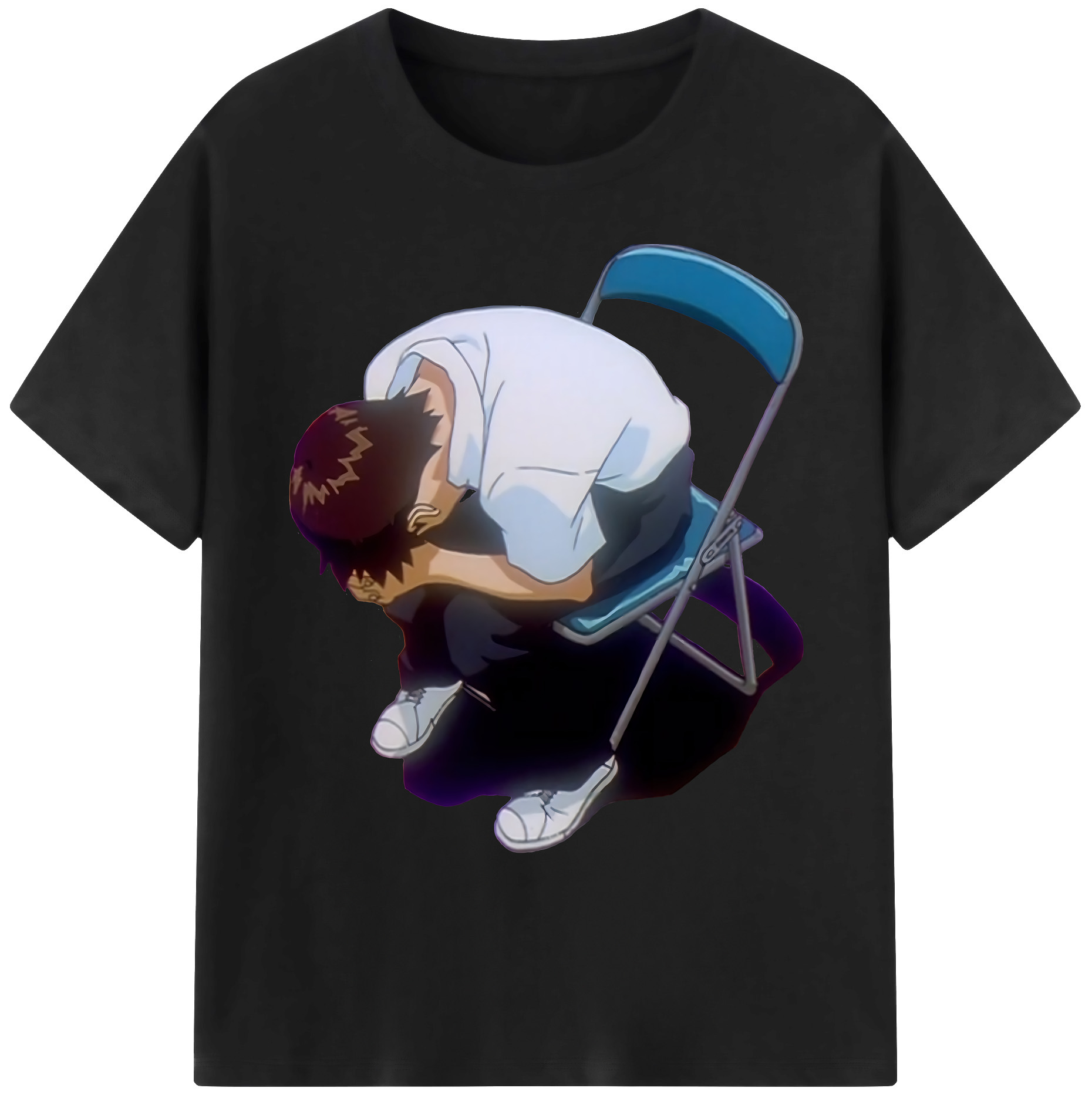 （画像用） EVA 新世紀エヴァンゲリオン 綿100％ メンズ半袖Tシャツ｜肌触りやわらか＆通気性