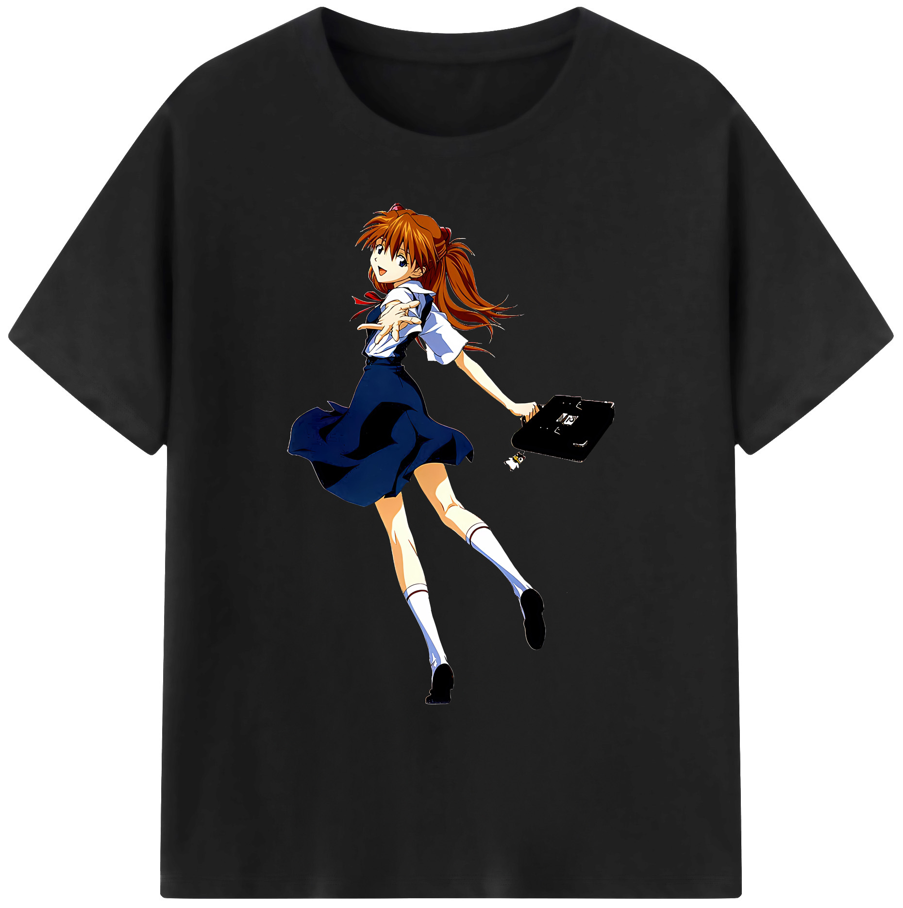 （画像用） EVA 新世紀エヴァンゲリオン 綿100％ メンズ半袖Tシャツ｜肌触りやわらか＆通気性