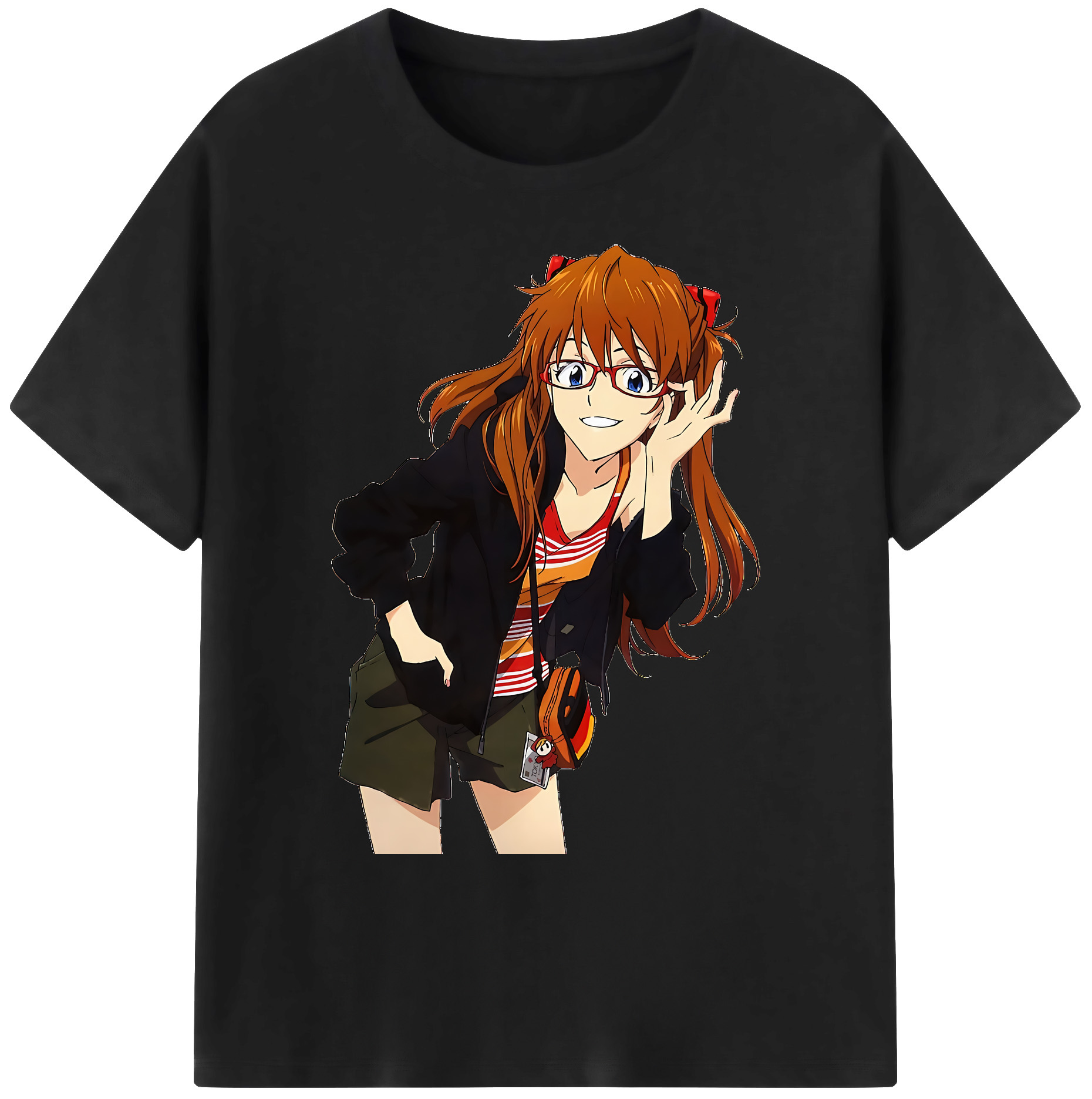 （画像用） EVA 新世紀エヴァンゲリオン 綿100％ メンズ半袖Tシャツ｜肌触りやわらか＆通気性