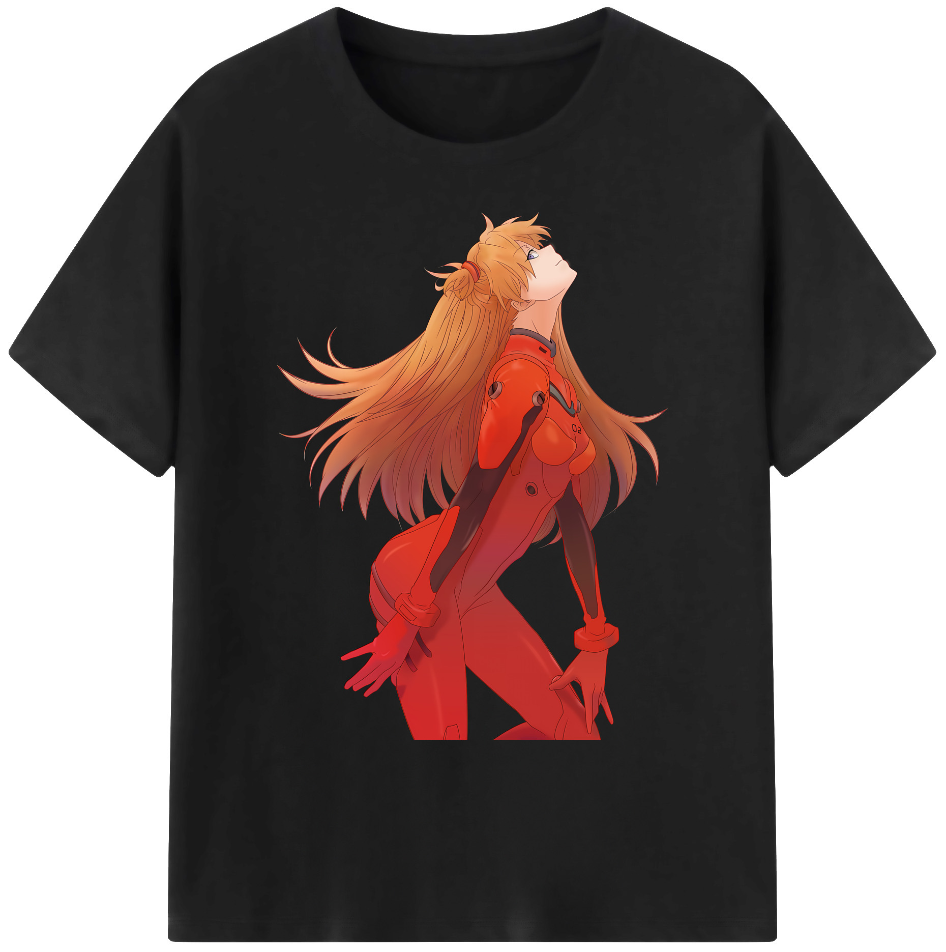 （画像用） EVA 新世紀エヴァンゲリオン 綿100％ メンズ半袖Tシャツ｜肌触りやわらか＆通気性