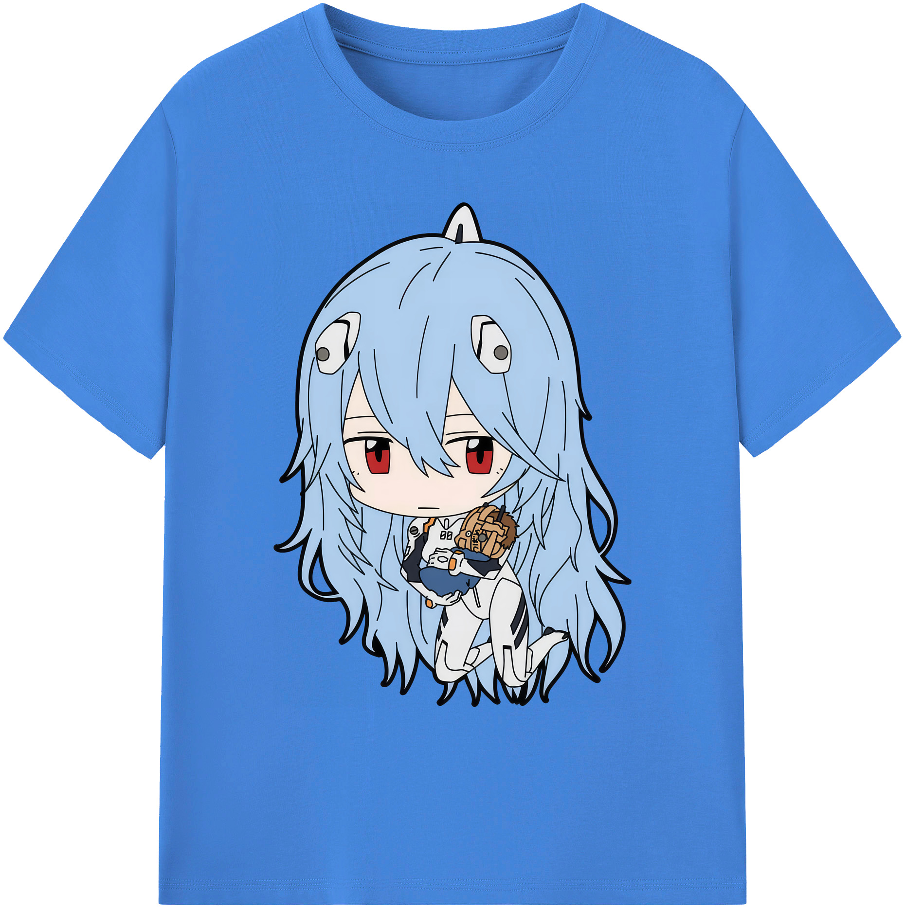 （画像用） EVA 新世紀エヴァンゲリオン 綿100％ メンズ半袖Tシャツ｜肌触りやわらか＆通気性