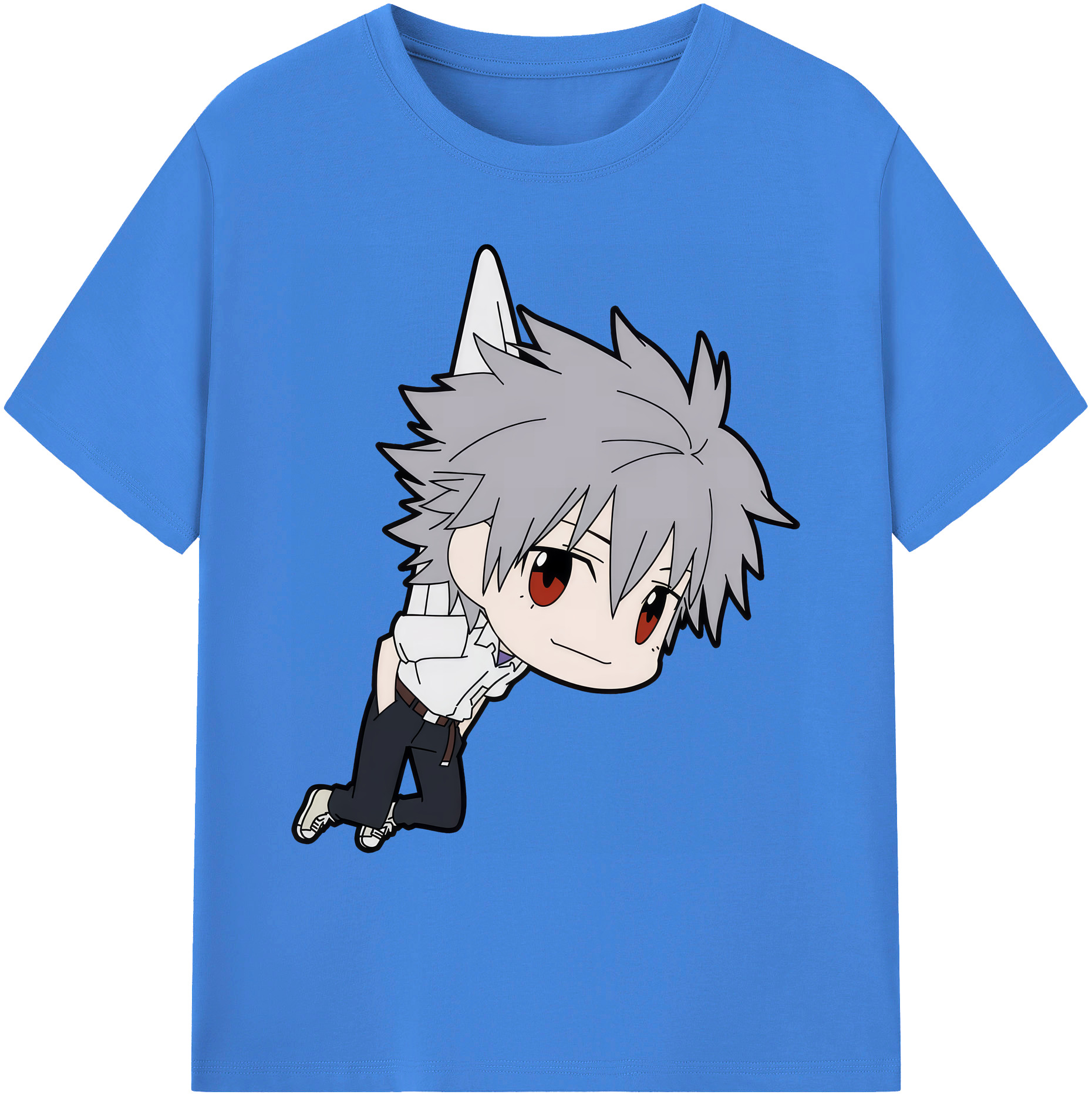 （画像用） EVA 新世紀エヴァンゲリオン 綿100％ メンズ半袖Tシャツ｜肌触りやわらか＆通気性