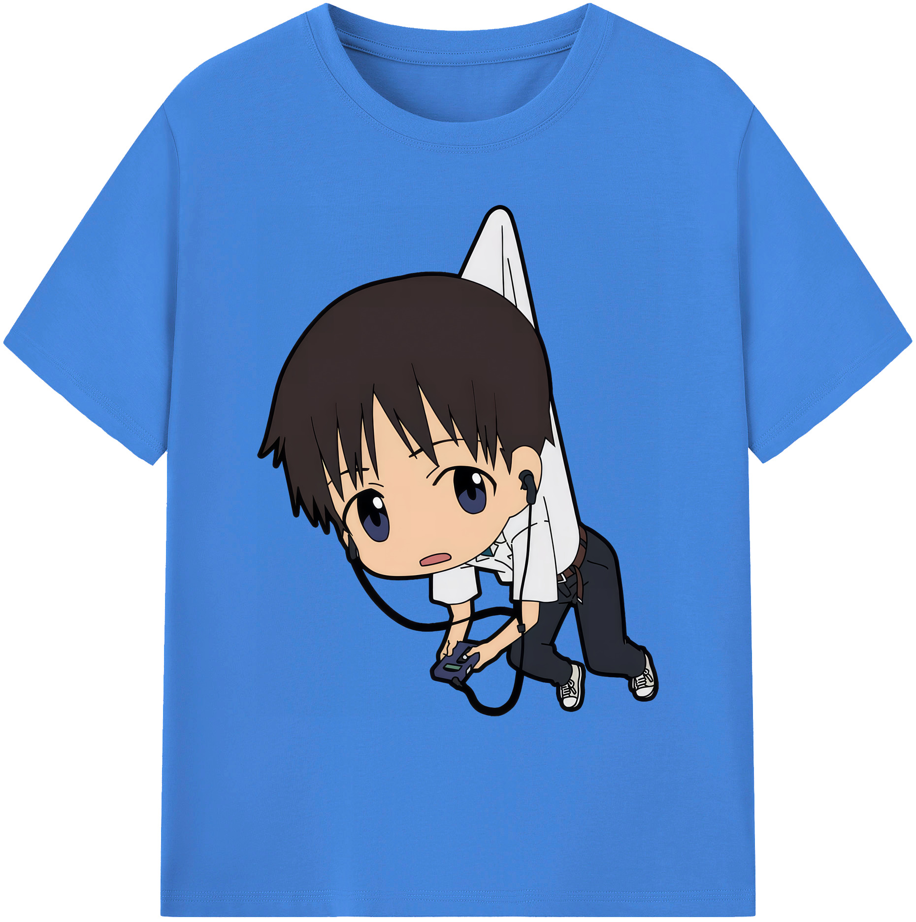 （画像用） EVA 新世紀エヴァンゲリオン 綿100％ メンズ半袖Tシャツ｜肌触りやわらか＆通気性