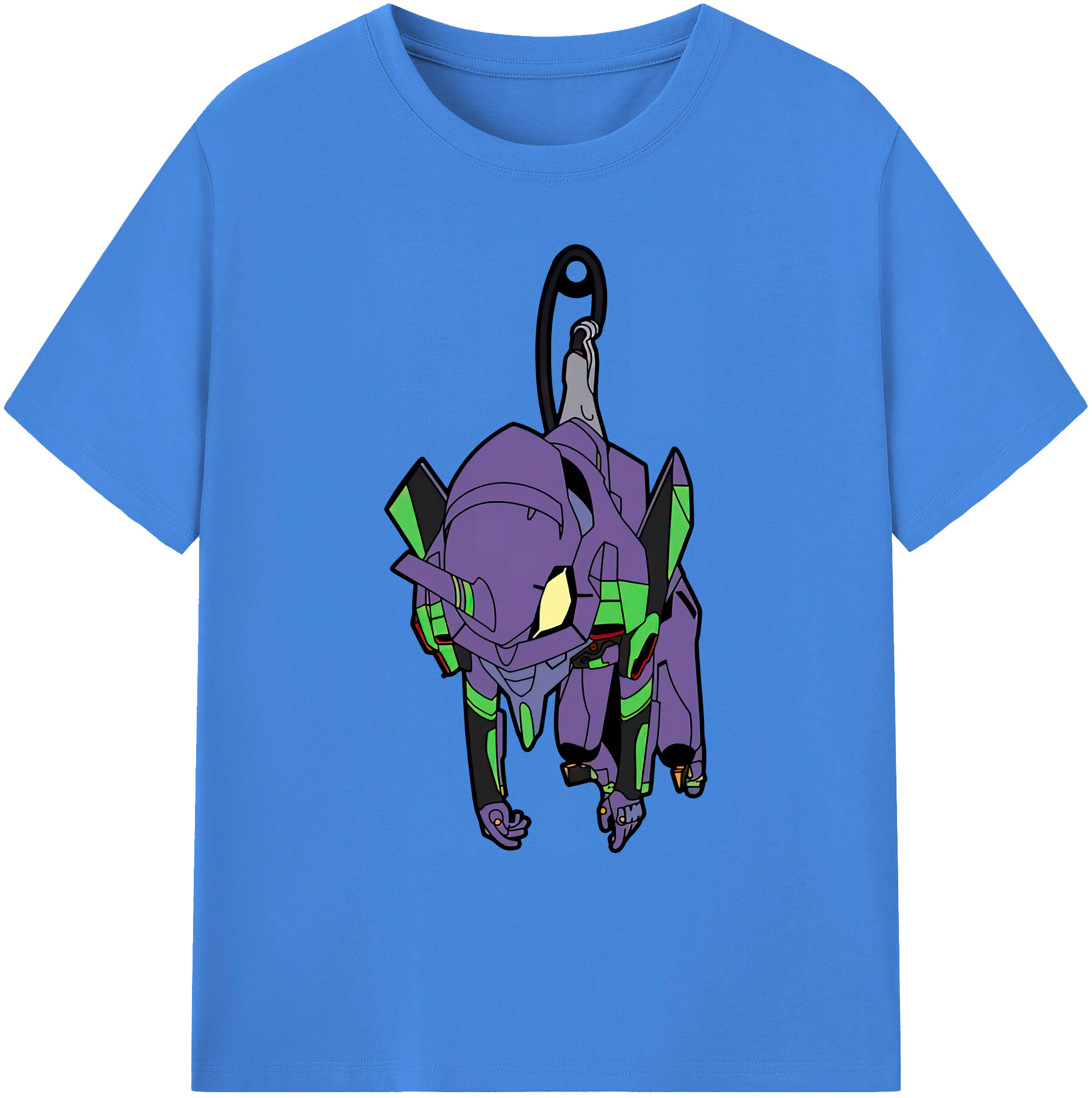 （画像用） EVA 新世紀エヴァンゲリオン 綿100％ メンズ半袖Tシャツ｜肌触りやわらか＆通気性