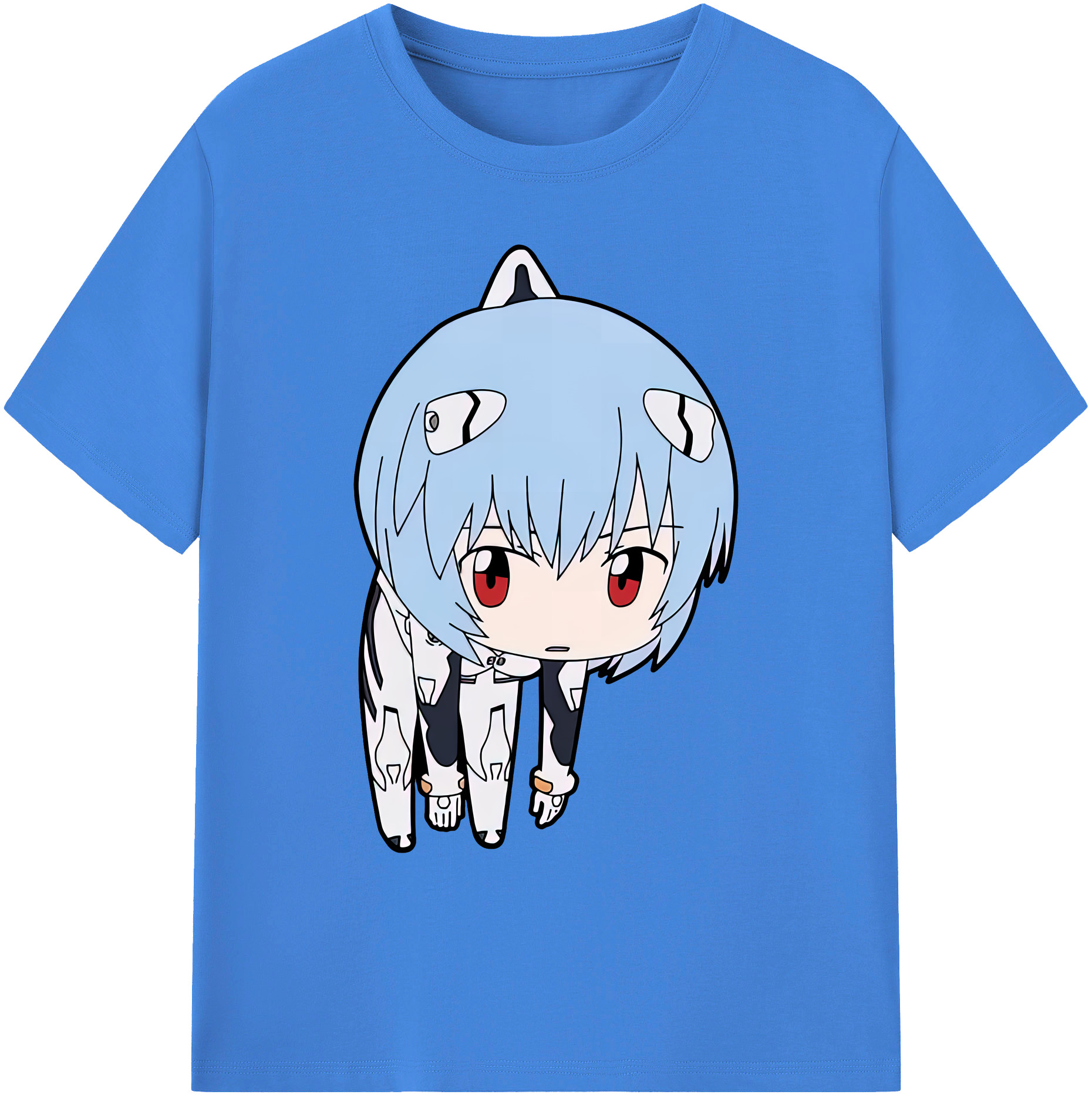 （画像用） EVA 新世紀エヴァンゲリオン 綿100％ メンズ半袖Tシャツ｜肌触りやわらか＆通気性