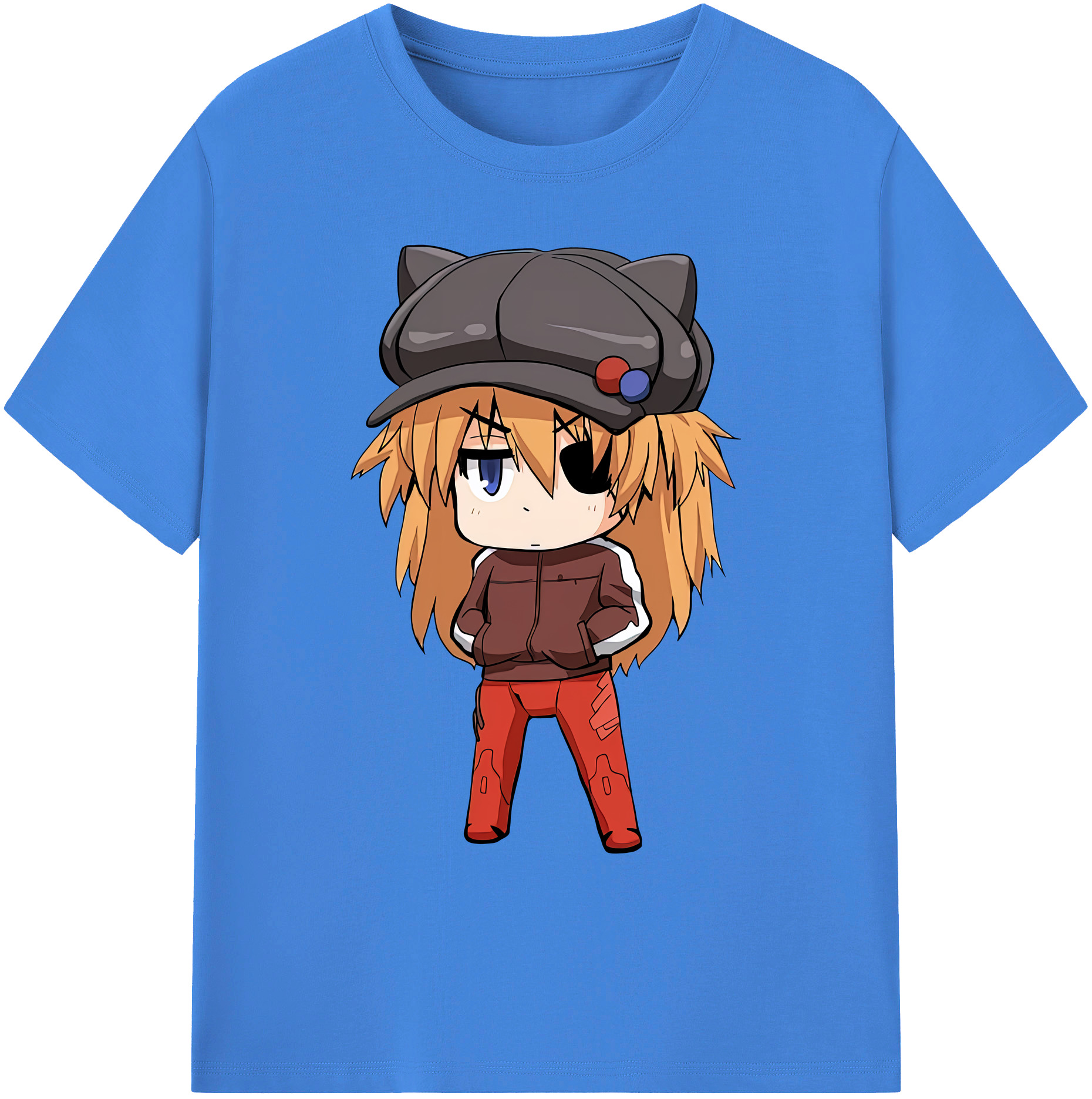 （画像用） EVA 新世紀エヴァンゲリオン 綿100％ メンズ半袖Tシャツ｜肌触りやわらか＆通気性