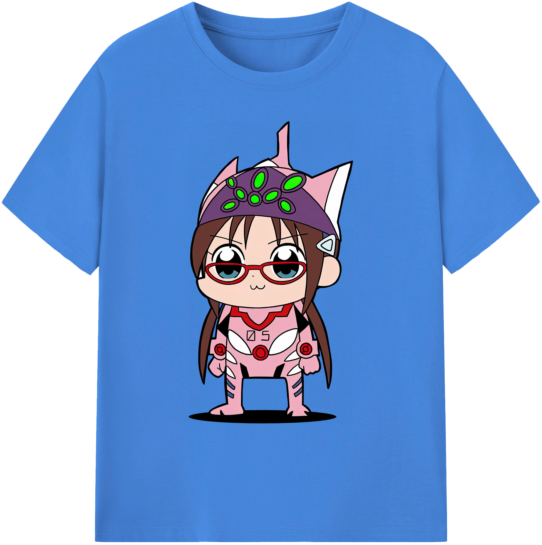 （画像用） EVA 新世紀エヴァンゲリオン 綿100％ メンズ半袖Tシャツ｜肌触りやわらか＆通気性
