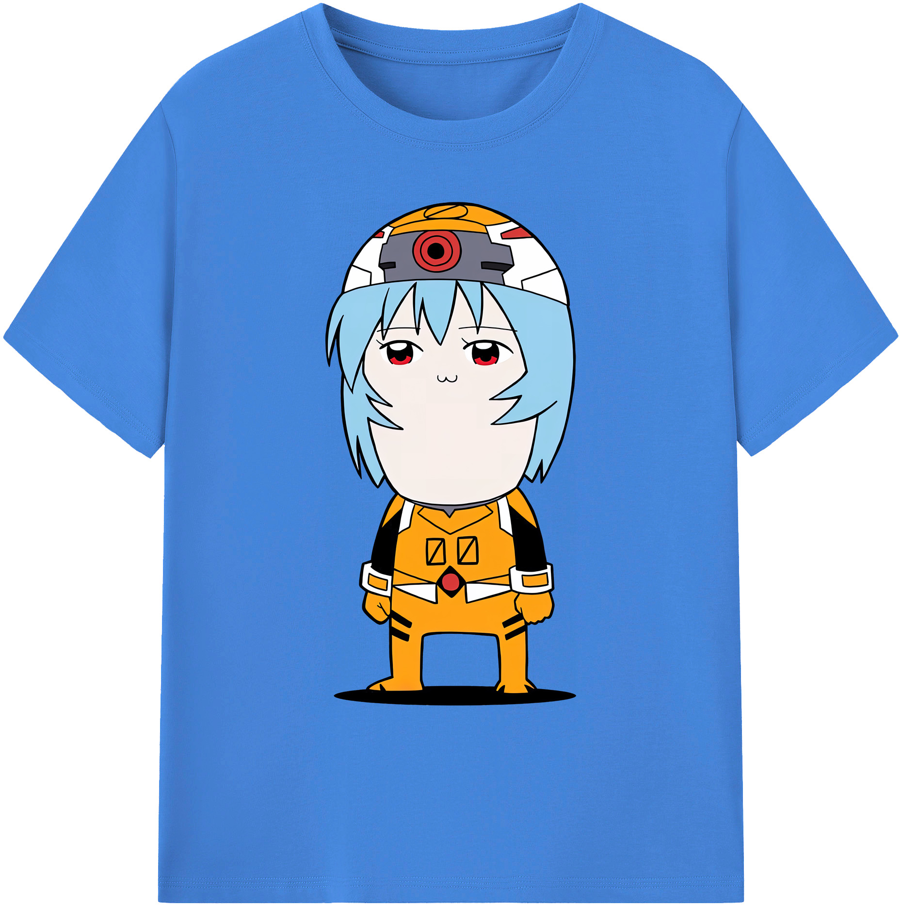 （画像用） EVA 新世紀エヴァンゲリオン 綿100％ メンズ半袖Tシャツ｜肌触りやわらか＆通気性