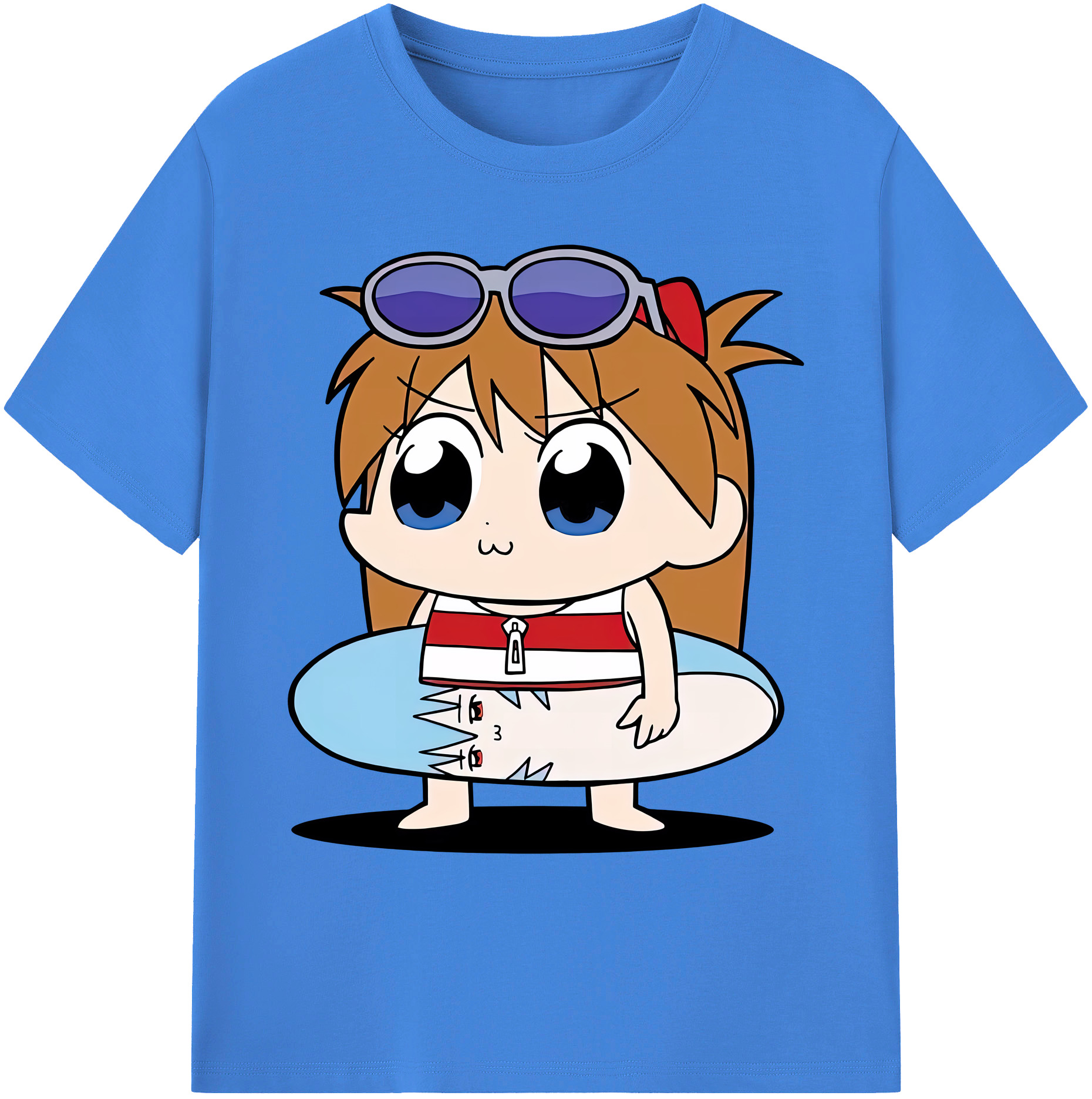 （画像用） EVA 新世紀エヴァンゲリオン 綿100％ メンズ半袖Tシャツ｜肌触りやわらか＆通気性